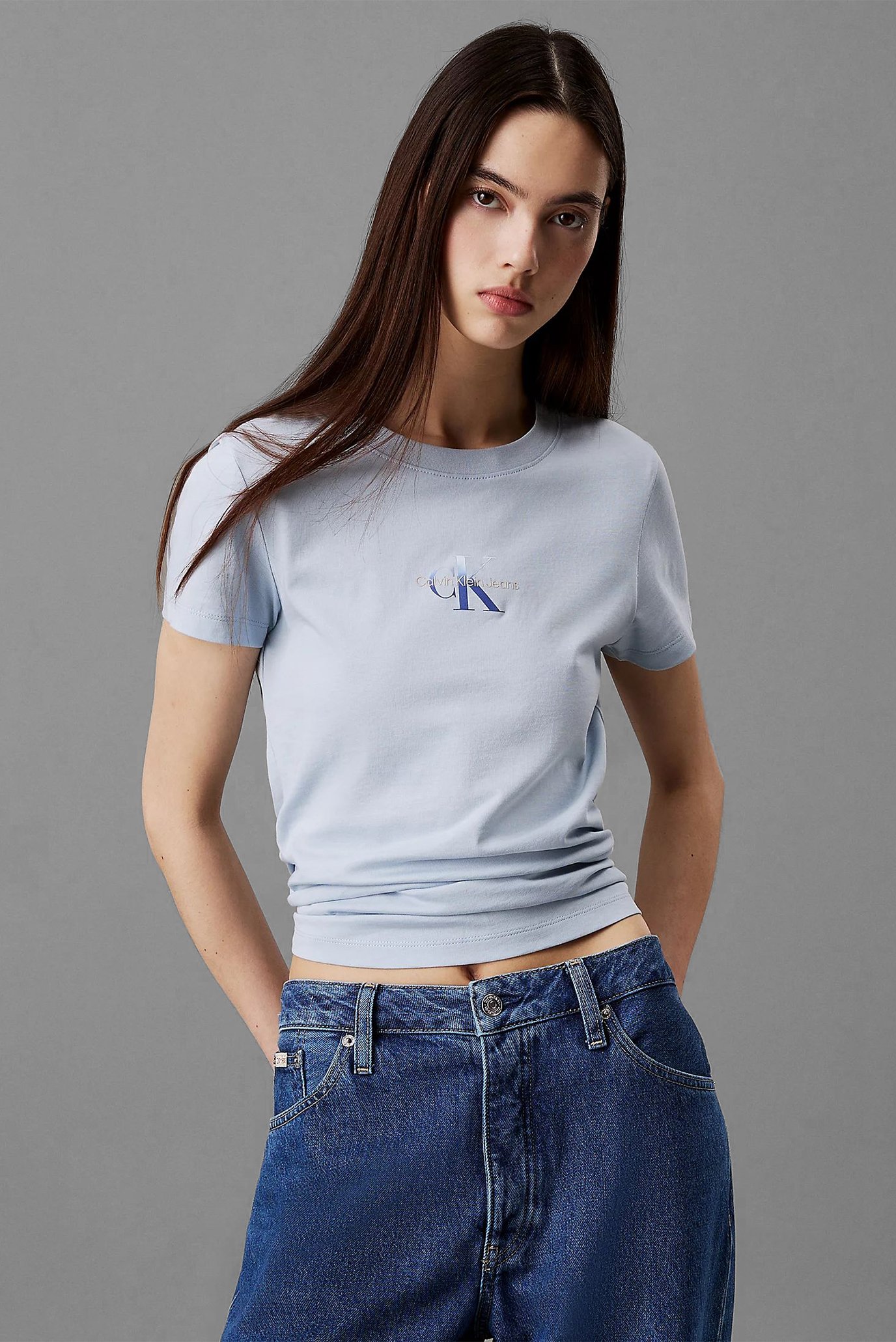 Футболка/GRADIENT MONOLOGO SLIM TEE 1