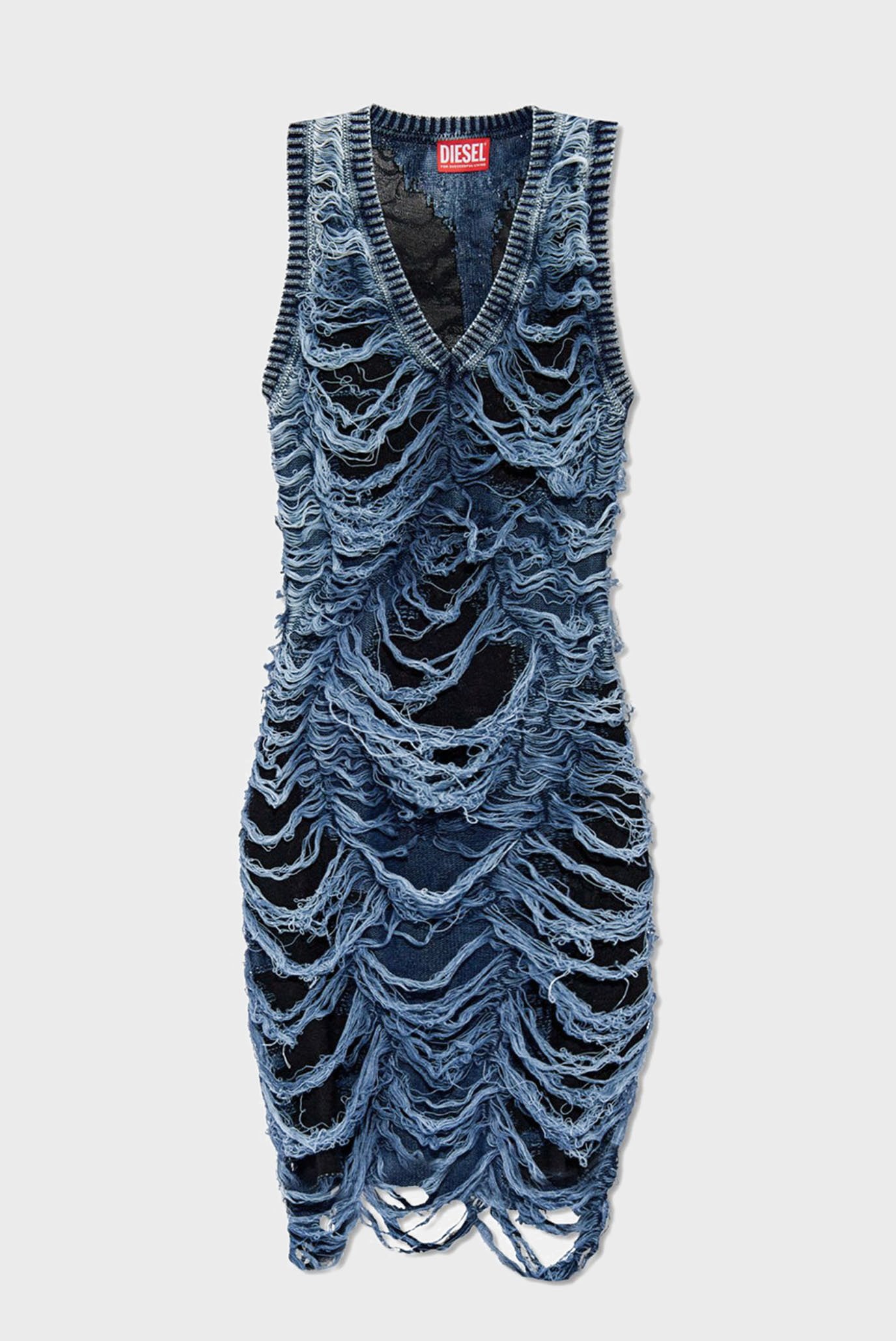 Женское синее платье M-BIANCA 5