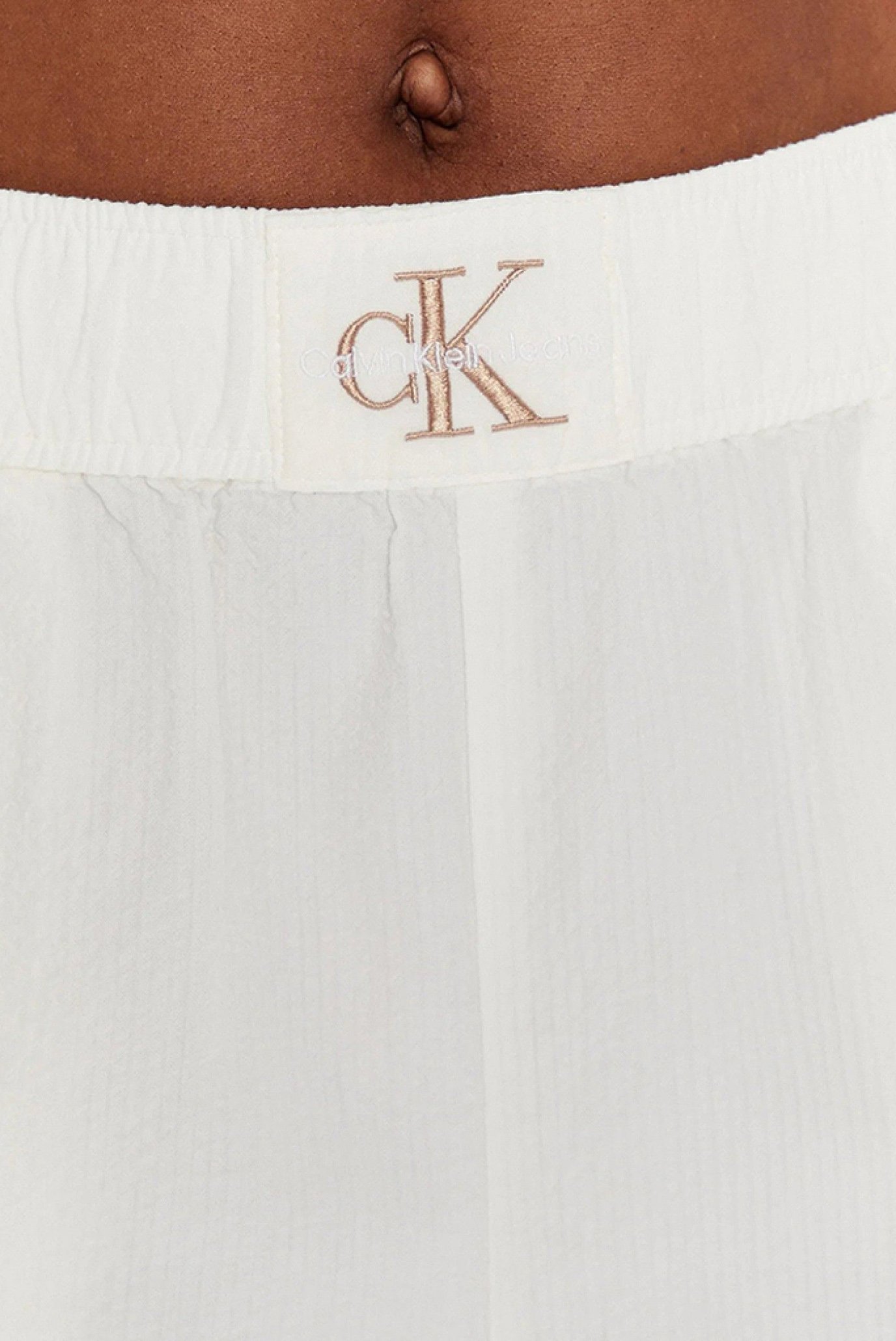 Женские белые шорты SEERSUCKER RELAXED SHORTS 8