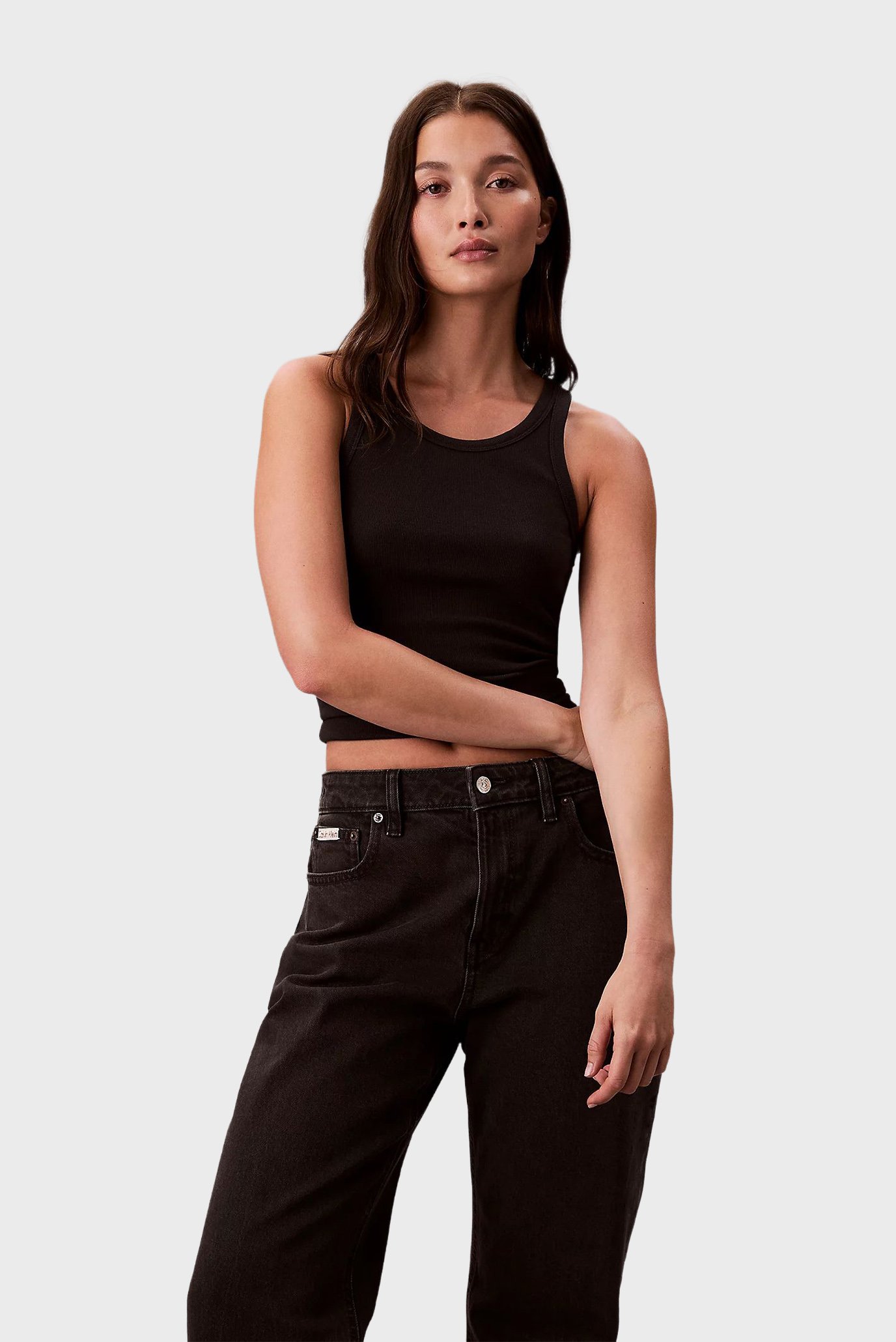 Джинсы HIGH RISE STRAIGHT CK ESSENTIAL 5