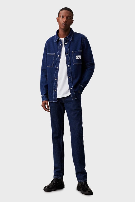 Рубашка SLIM DENIM SHIRT