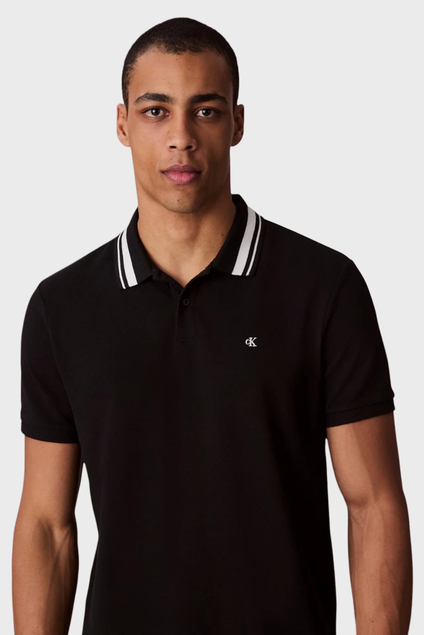 Поло SS MONOGRAM PIQUE TIPPED POLO 4