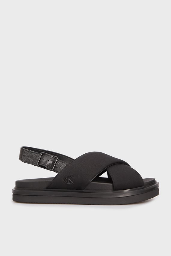 Мужские черные сандалии FLAT MOLDED CRXS SLING SANDAL CV