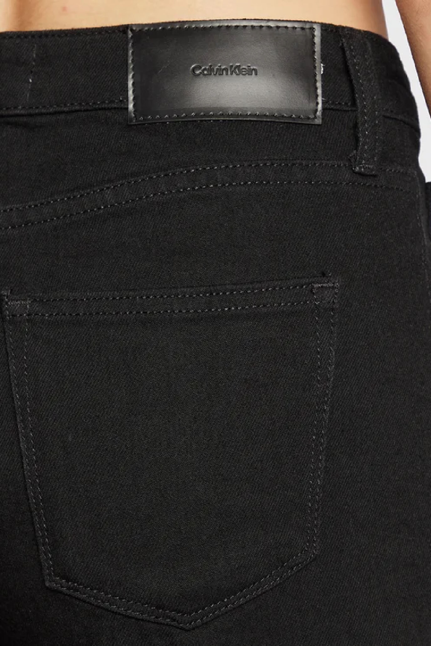 Женские черные джинсы MID RISE SLIM 5