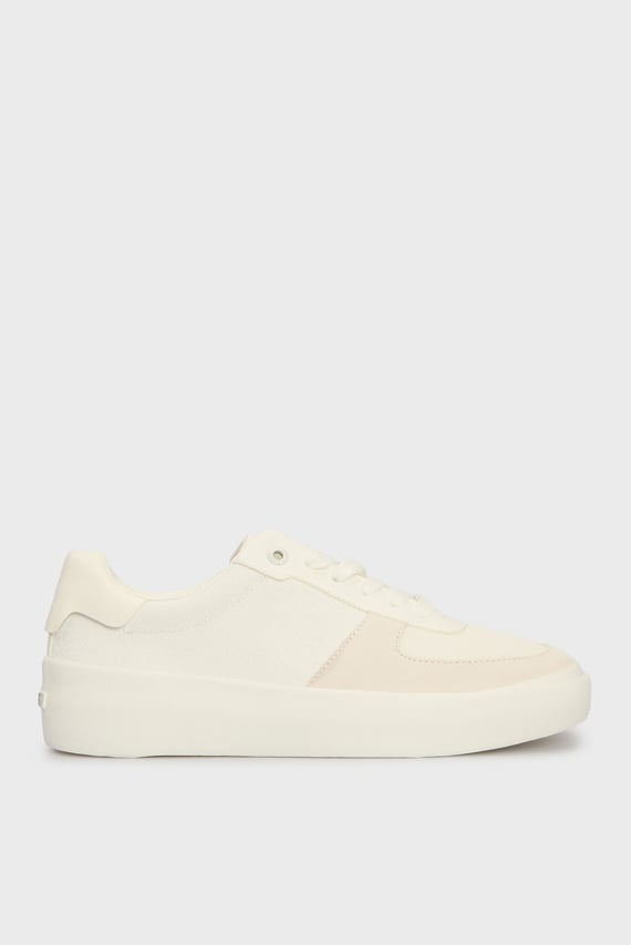Женские белые сникерсы VULC LACE UP - MONO