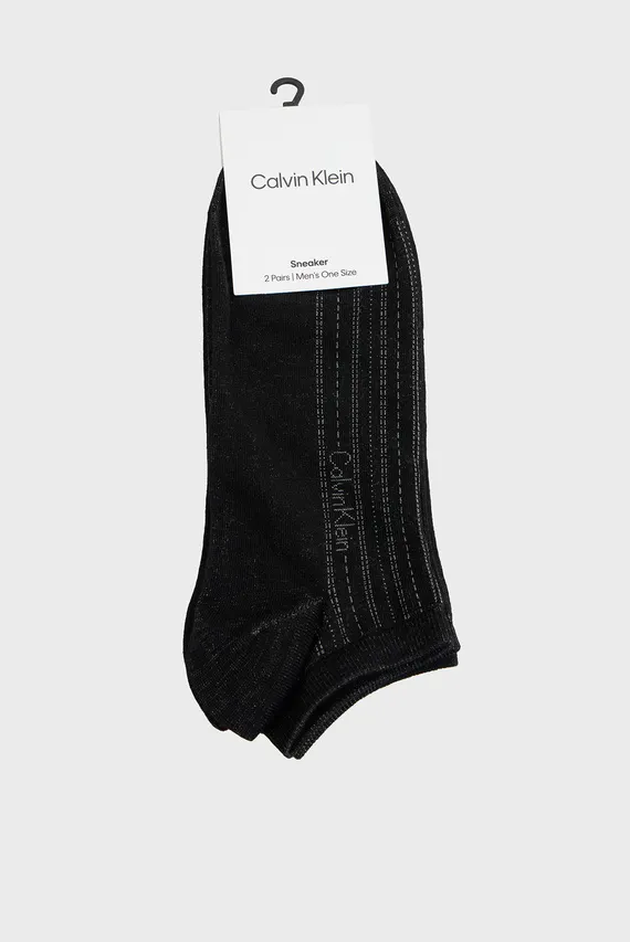Носки CK MEN SNEAKER 2P PATTERN LINE Calvin Klein