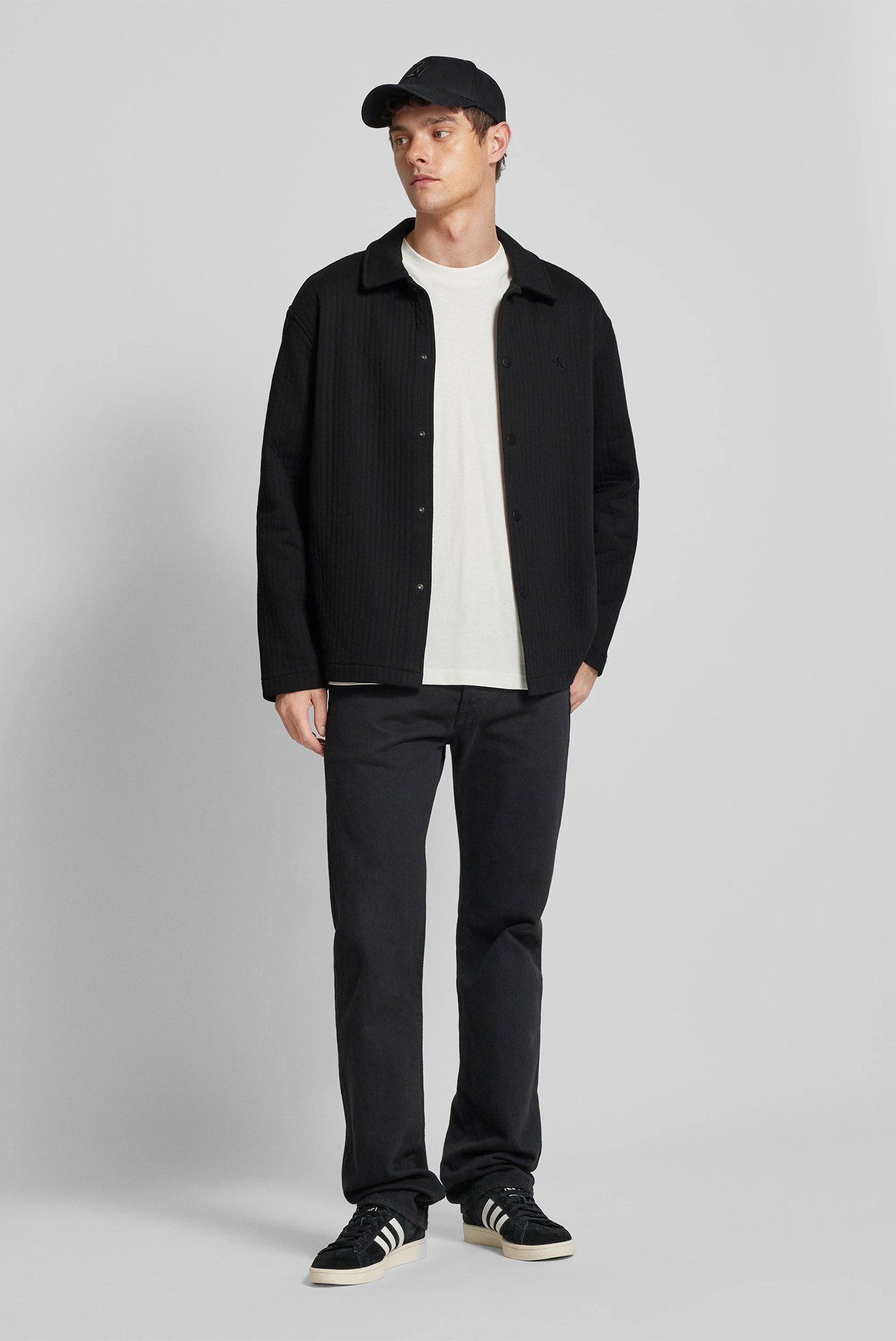 Реглан LINEAR QUILTED OVERSHIRT 2