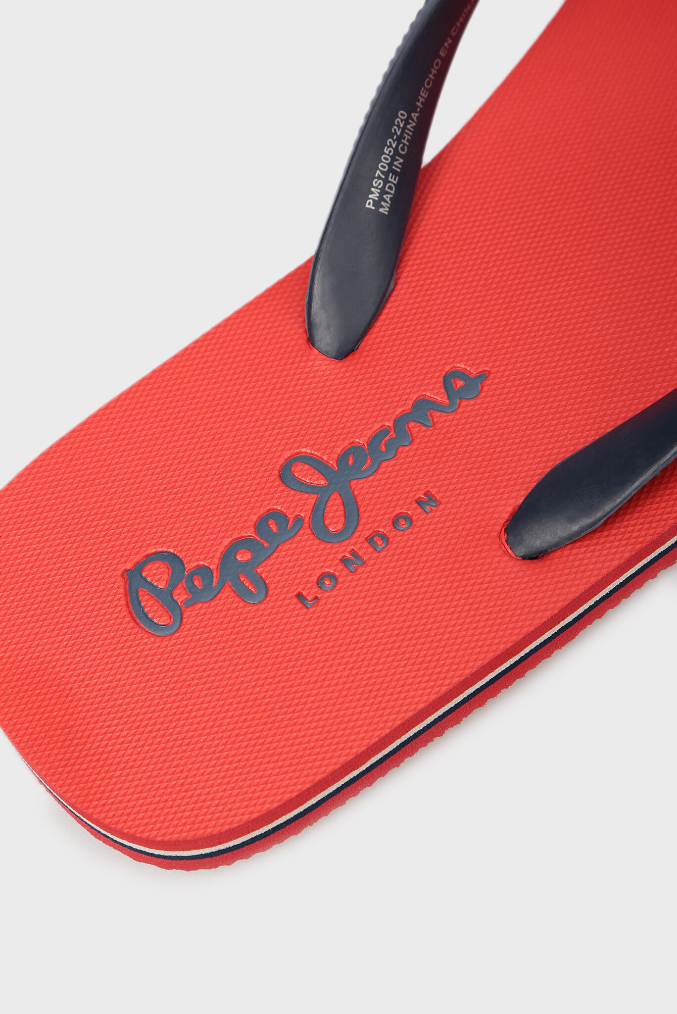 Мужские красные вьетнамки 5