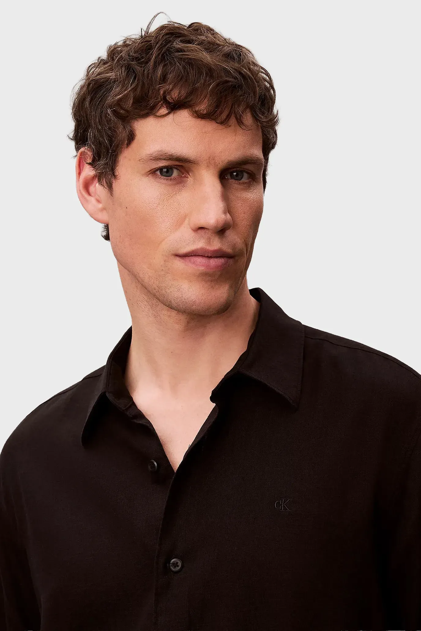 Рубашка LS SOLID LINEN CLASSIC SHIRT 4