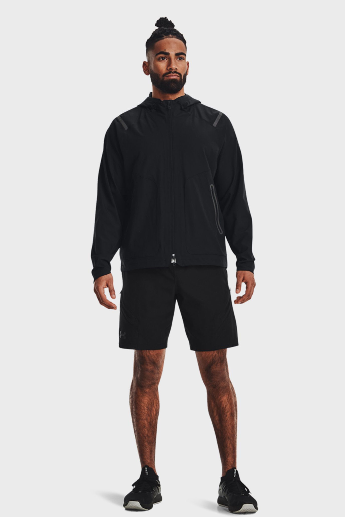 Мужские черные шорты UA Unstoppable Cargo Shorts 8