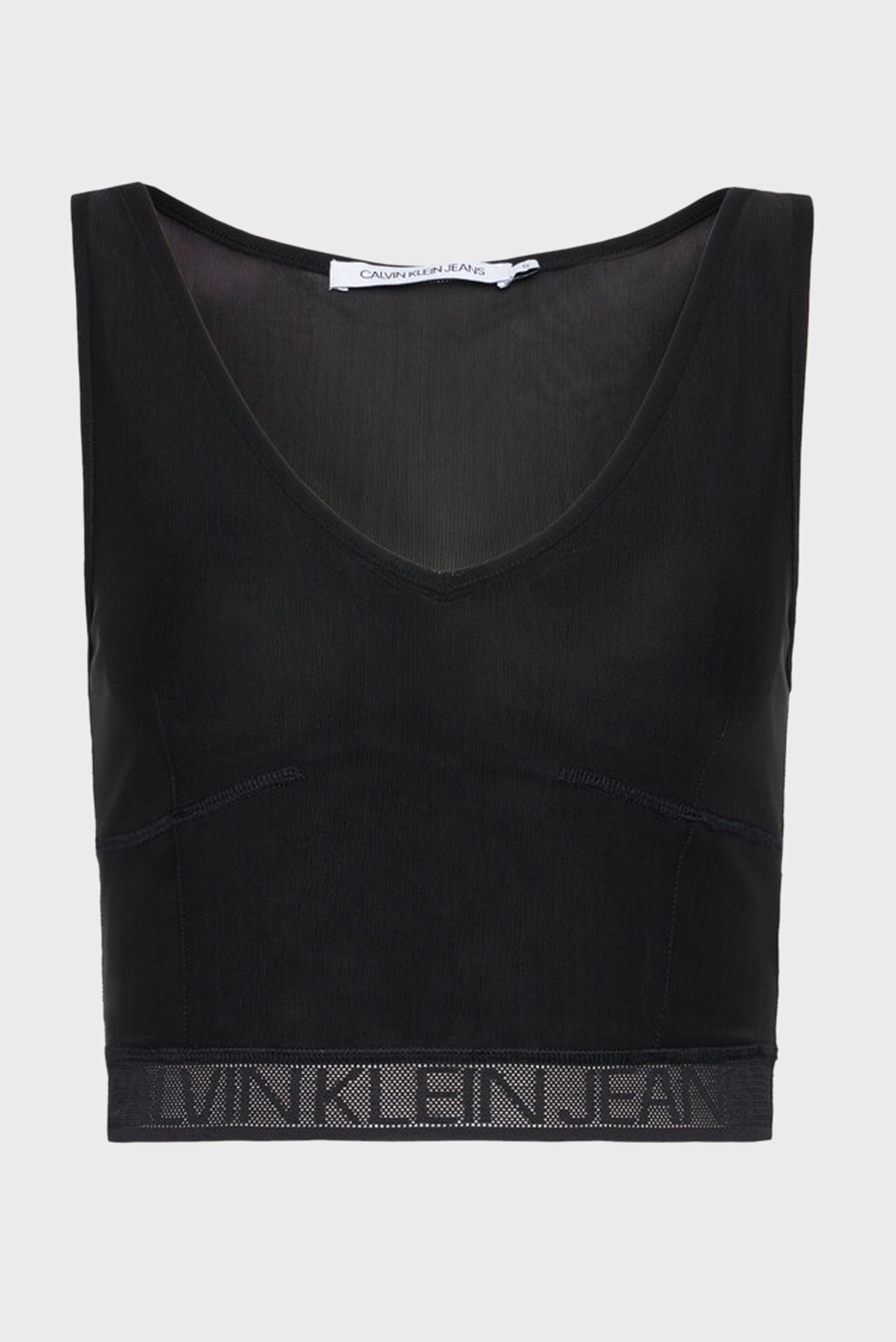 Топ/MESH LOGO TAPE CROPPED TOP 5