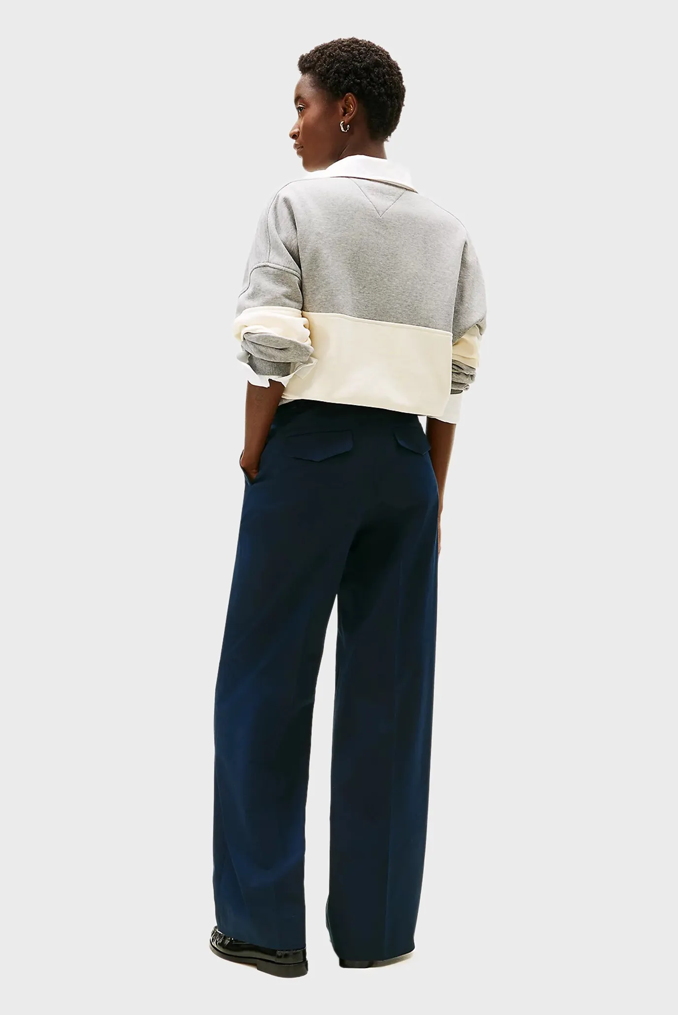 Штаны COTTON WIDE LEG PANT 3