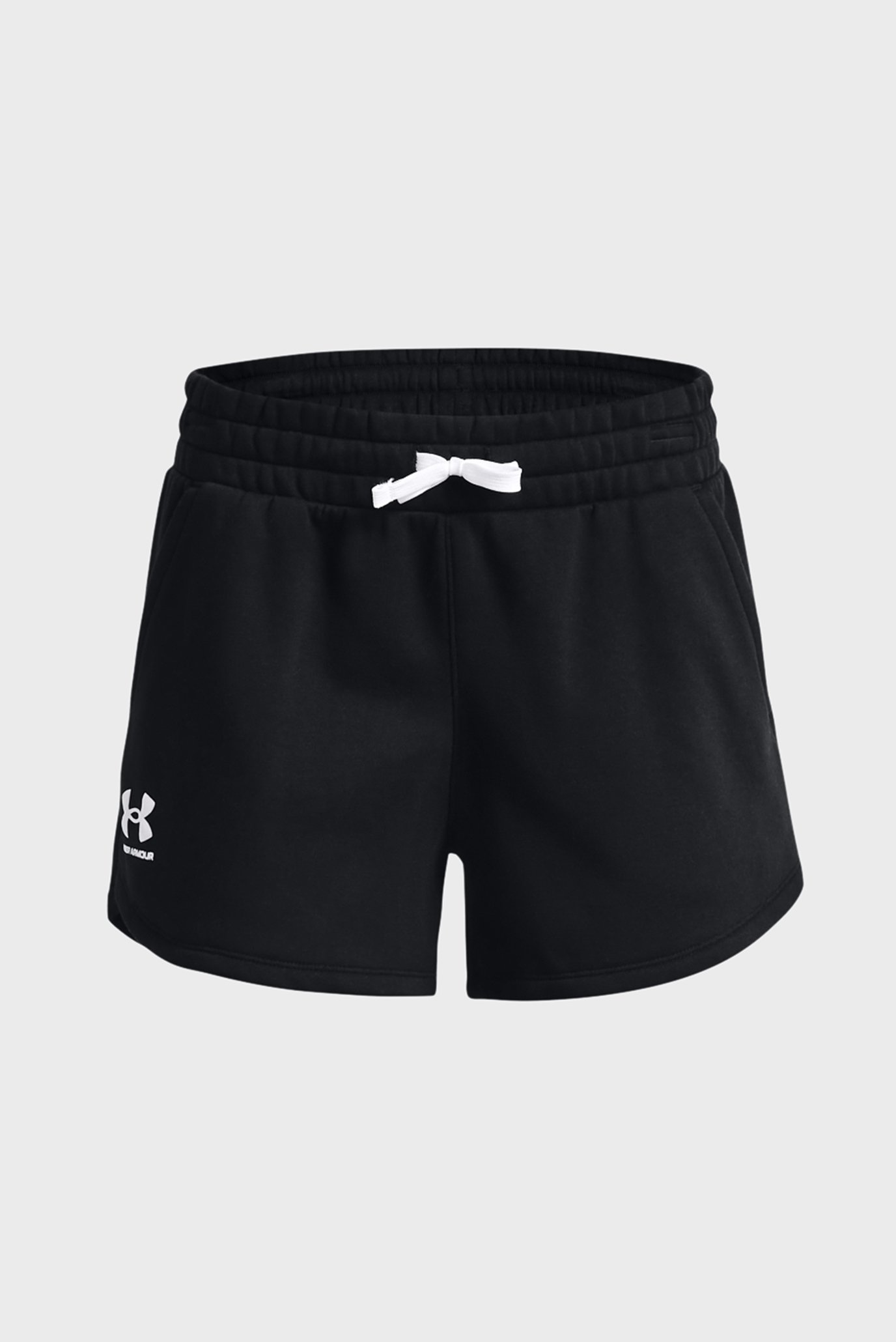 Женские черные шорты Rival Fleece Short 5