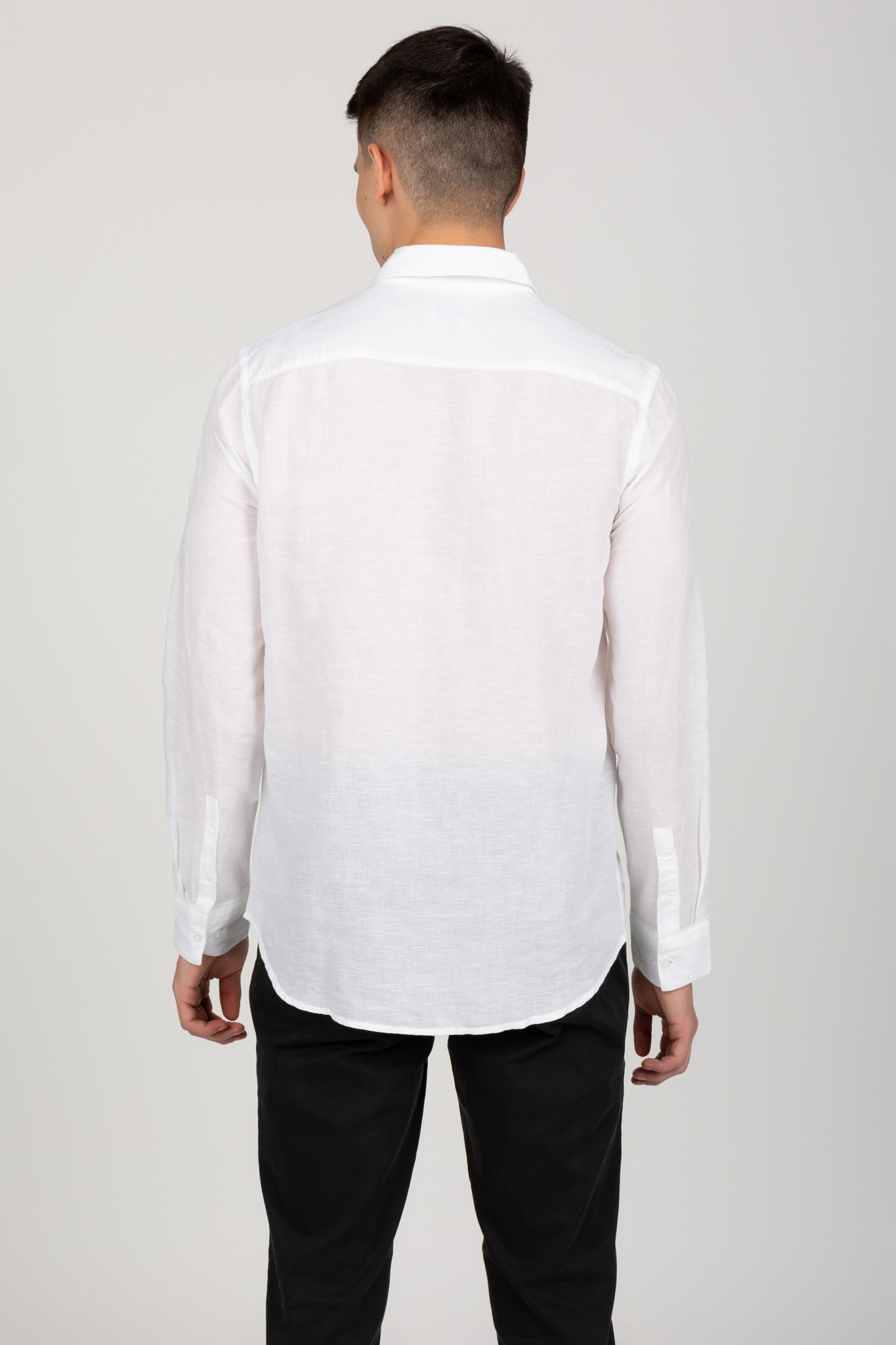 Рубашка LINEN COTTON REGULAR SHIRT 3