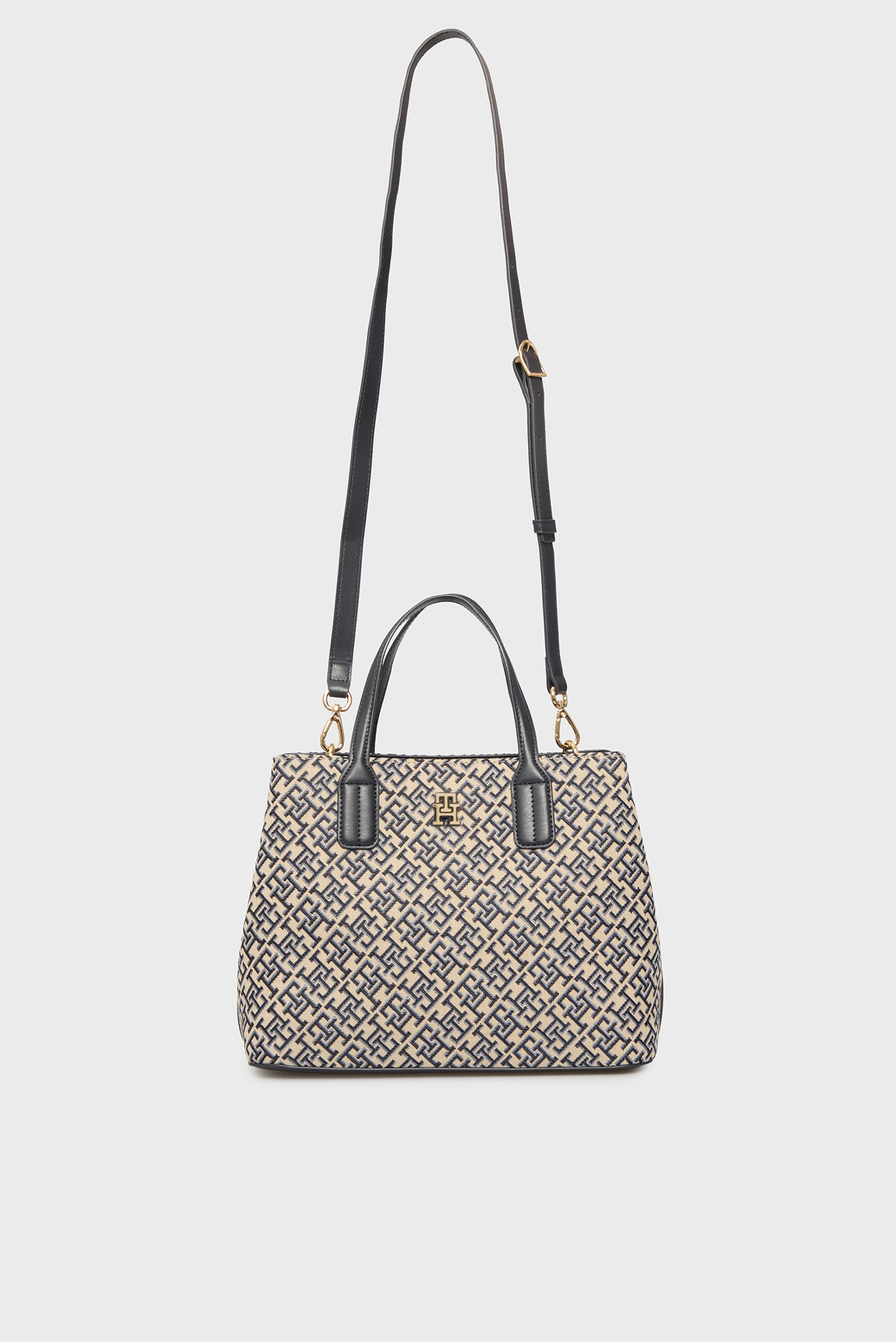 Сумка/TH JACQUARD SATCHEL 6