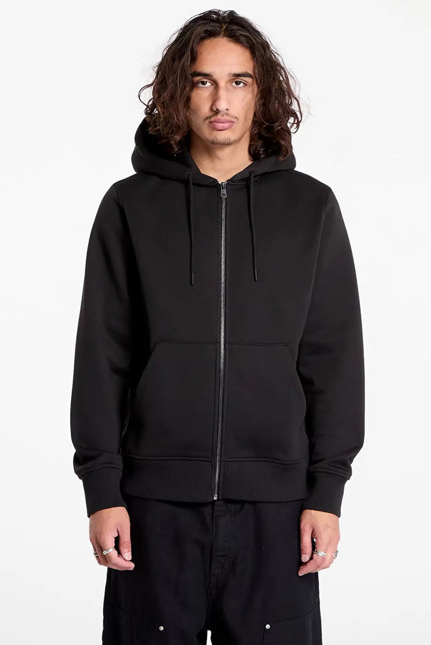 Реглан/LOGO TAPE ZIP THROUGH HOODIE 1