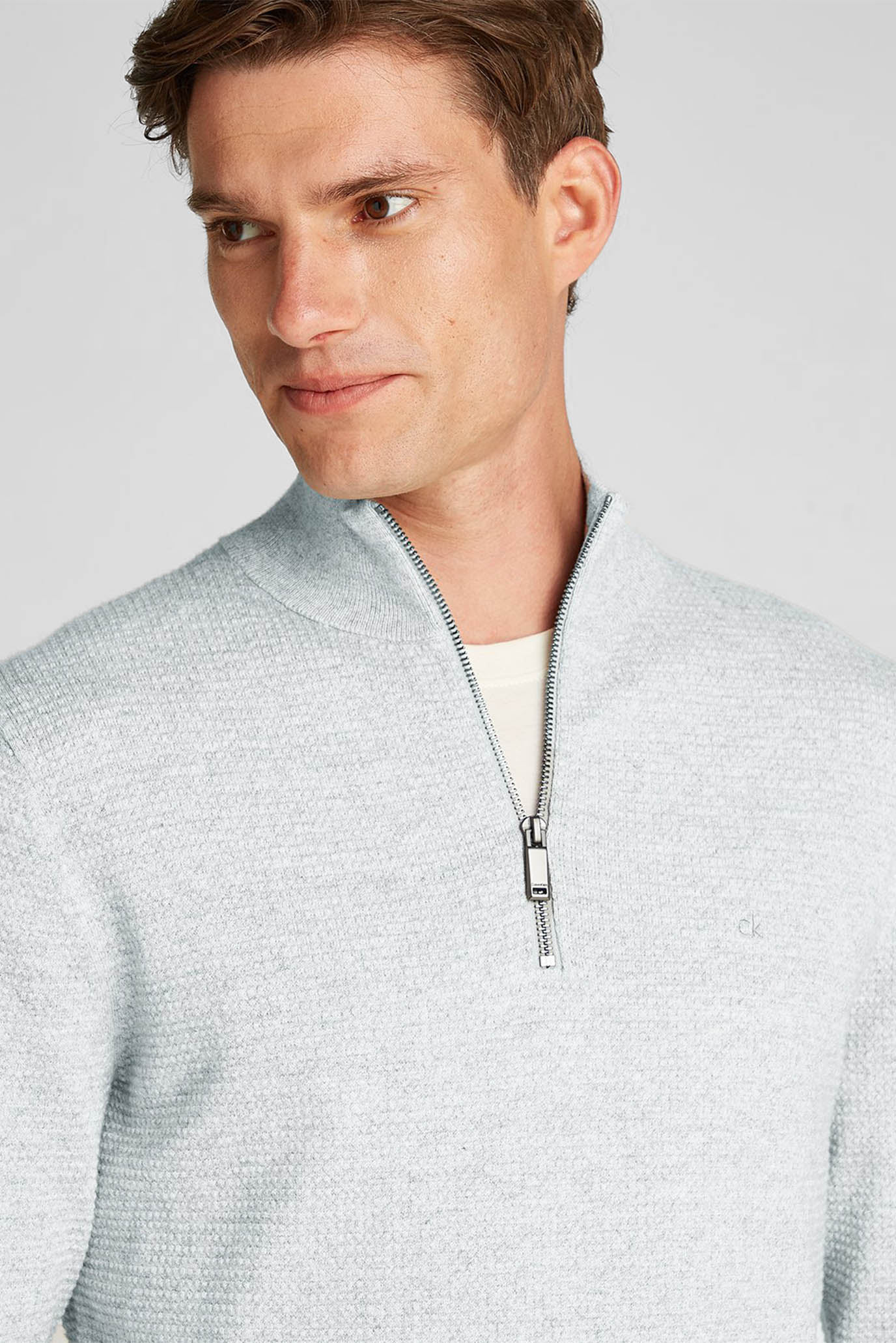 Свитер WAFFLE TEXTURE Q-ZIPCalvin Klein Свитер WAFFLE TEXTURE Q-ZIP 4
