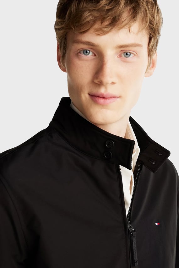 Мужская черная куртка HARRINGTON JACKET