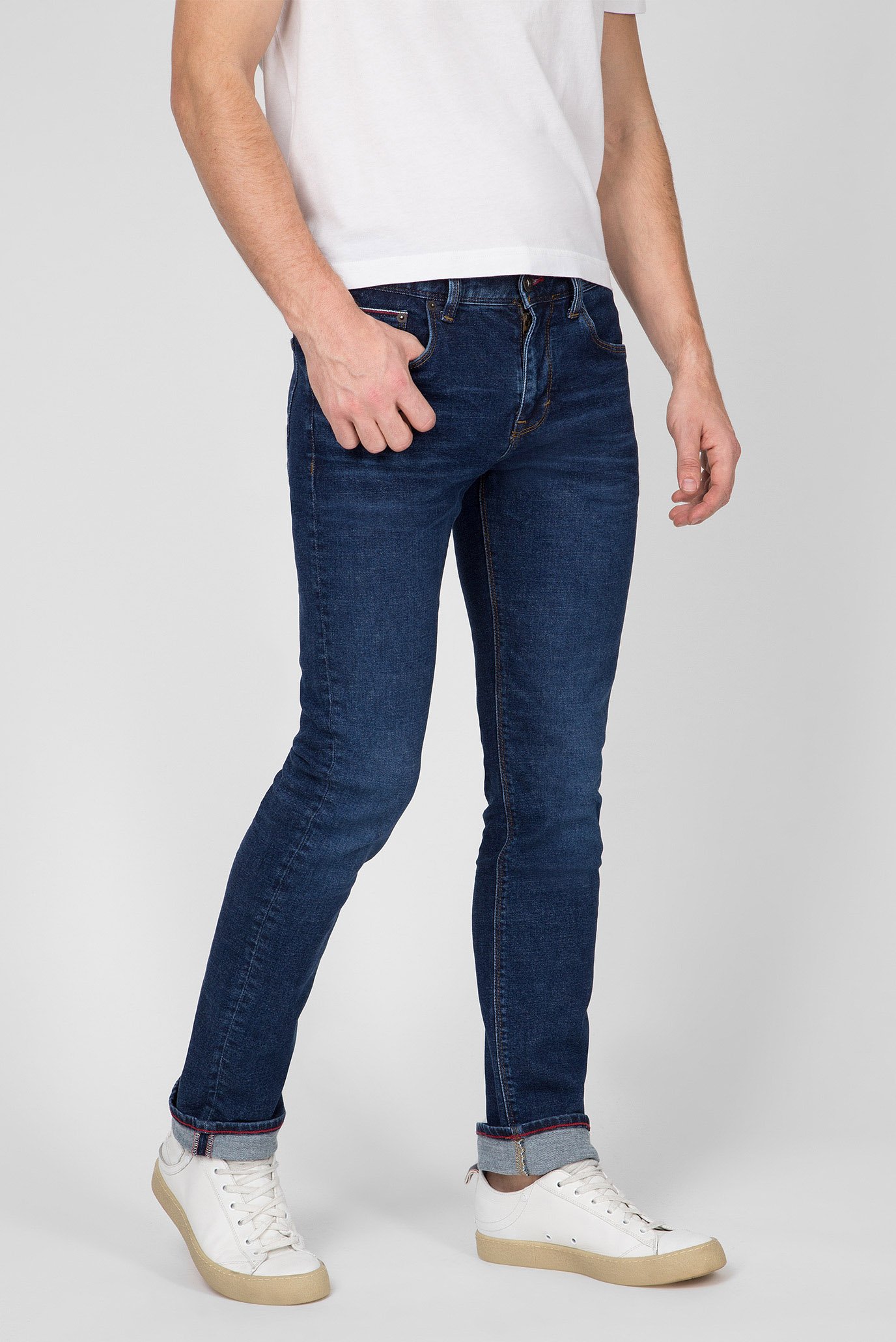 Мужские синие джинсы 2