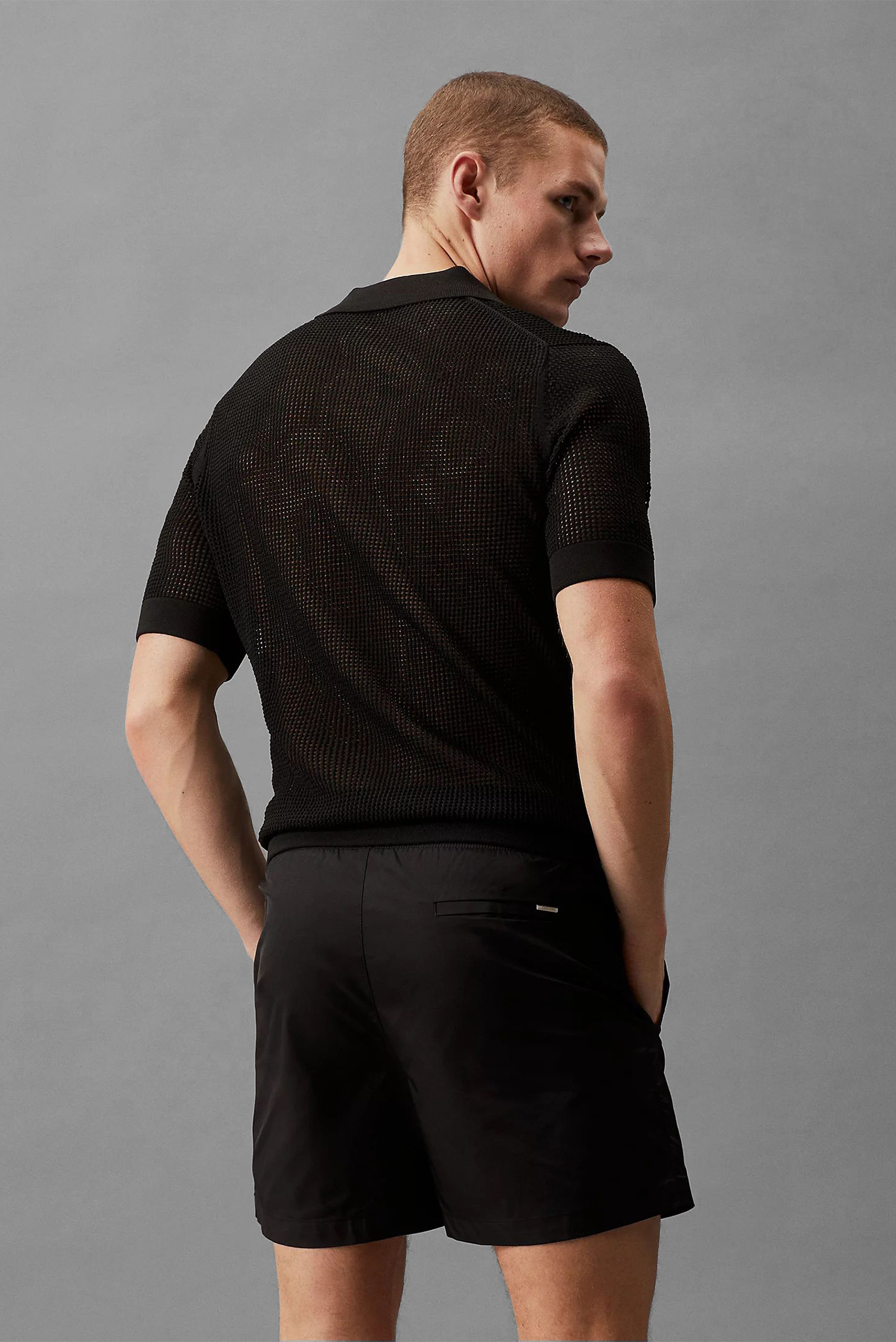 Поло OPEN KNIT POLO 3