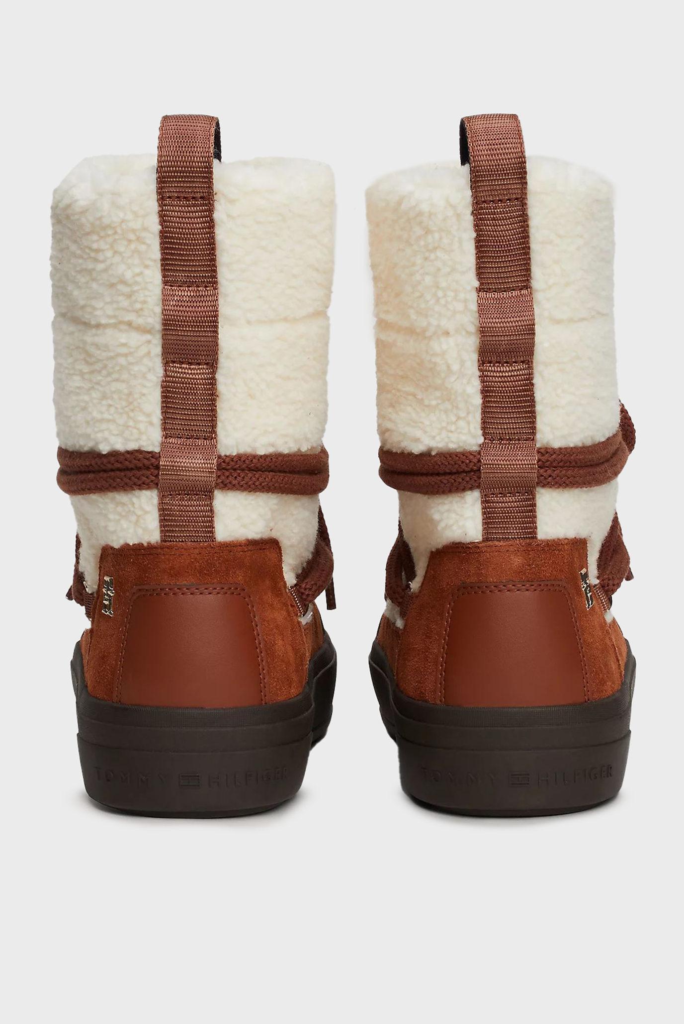 Ботинки LACE-UP FAUX SHEARLING SNOWBOOT 5