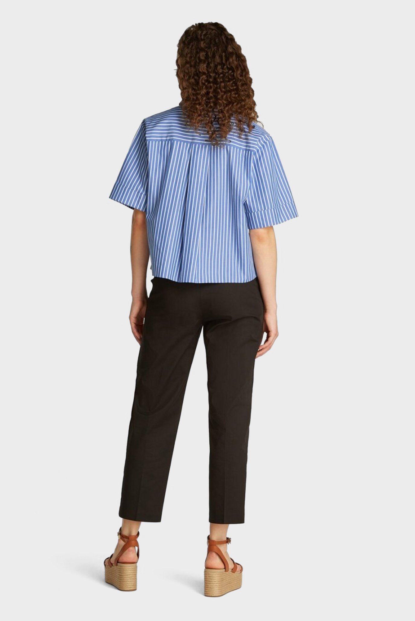 Рубашка с коротким рукавом POPLIN BOXY SHORT S S SHIRTTommy Hilfiger Рубашка с коротким рукавом POPLIN BOXY SHORT S S SHIRT 3