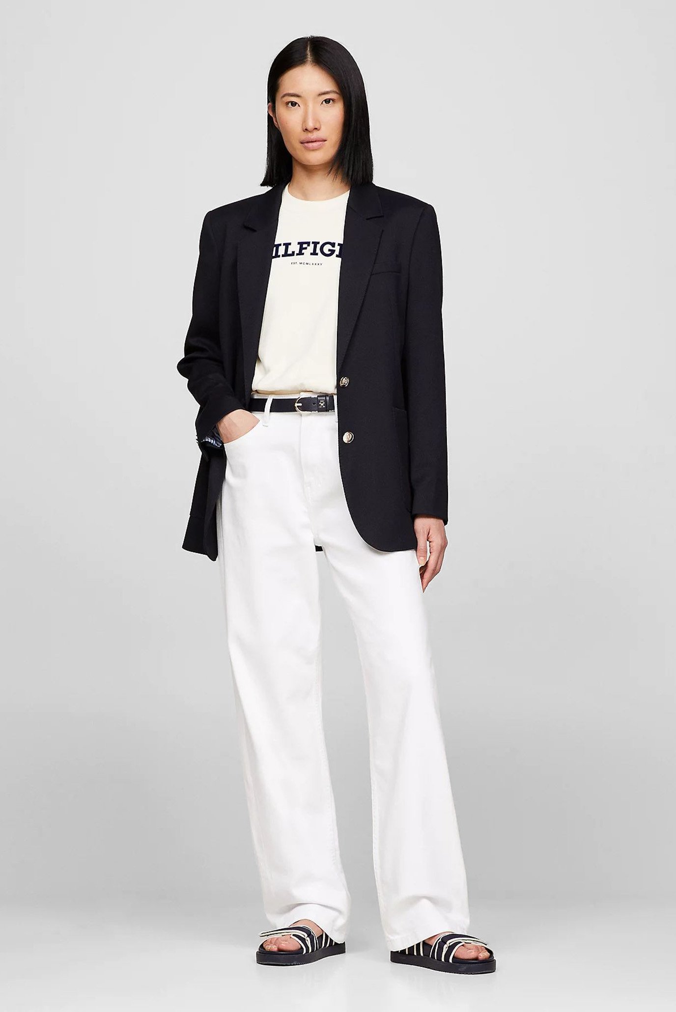 Джинсы RELAXED STRAIGHT HW WHITE 2