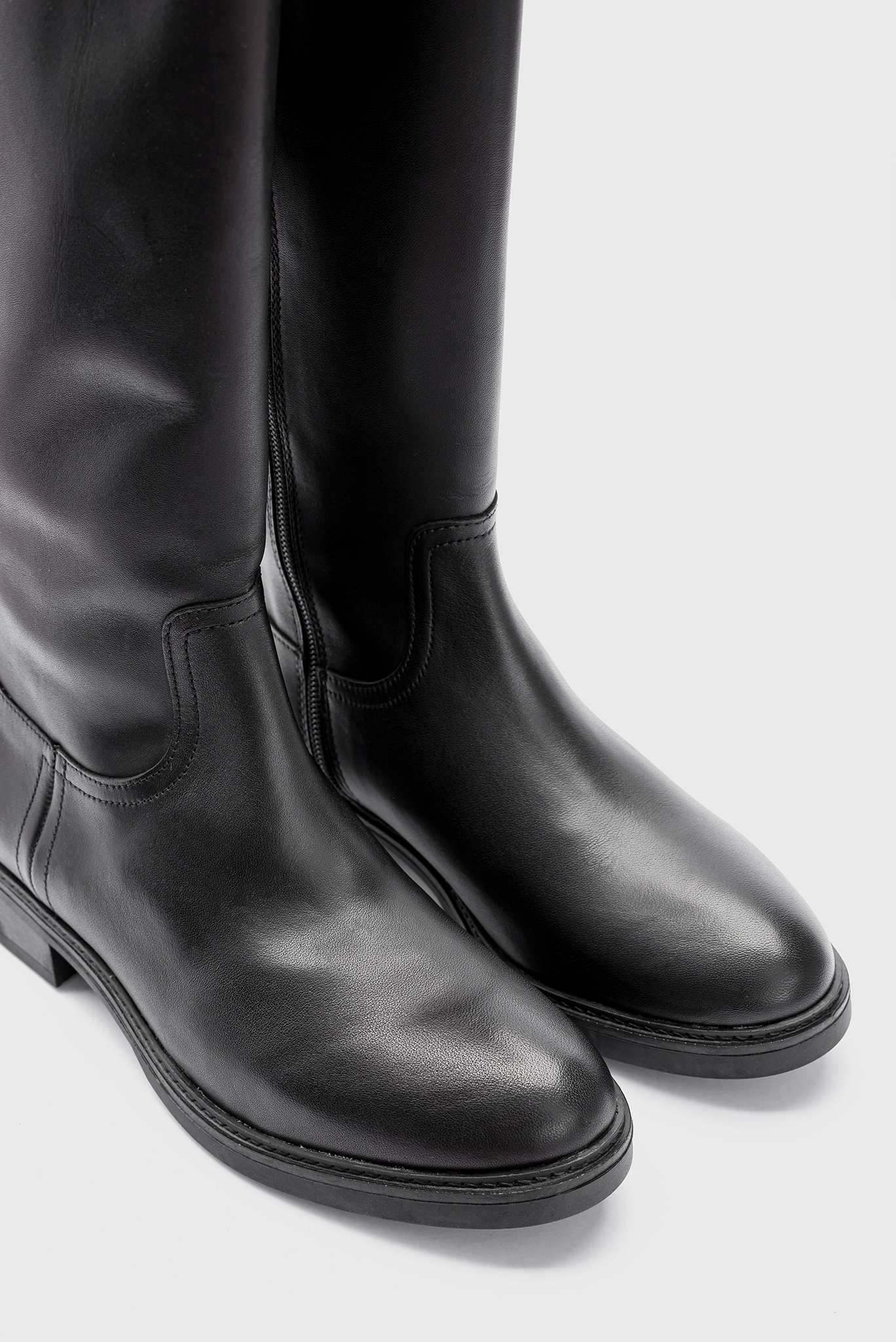 Сапоги TH HARDWARE LEATHER LONGBOOT Tommy Hilfiger Сапоги TH HARDWARE LEATHER LONGBOOT 4
