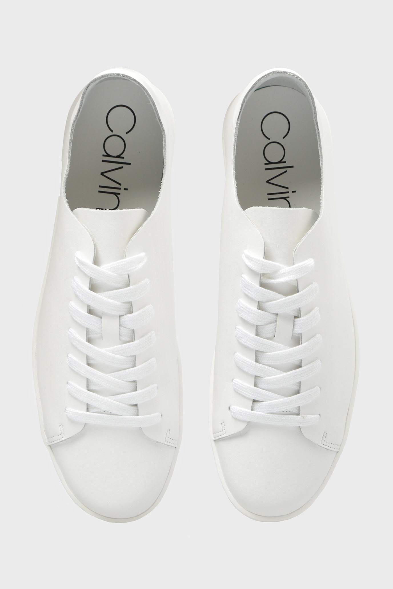 Женские белые кожаные сникеры IRENA 9