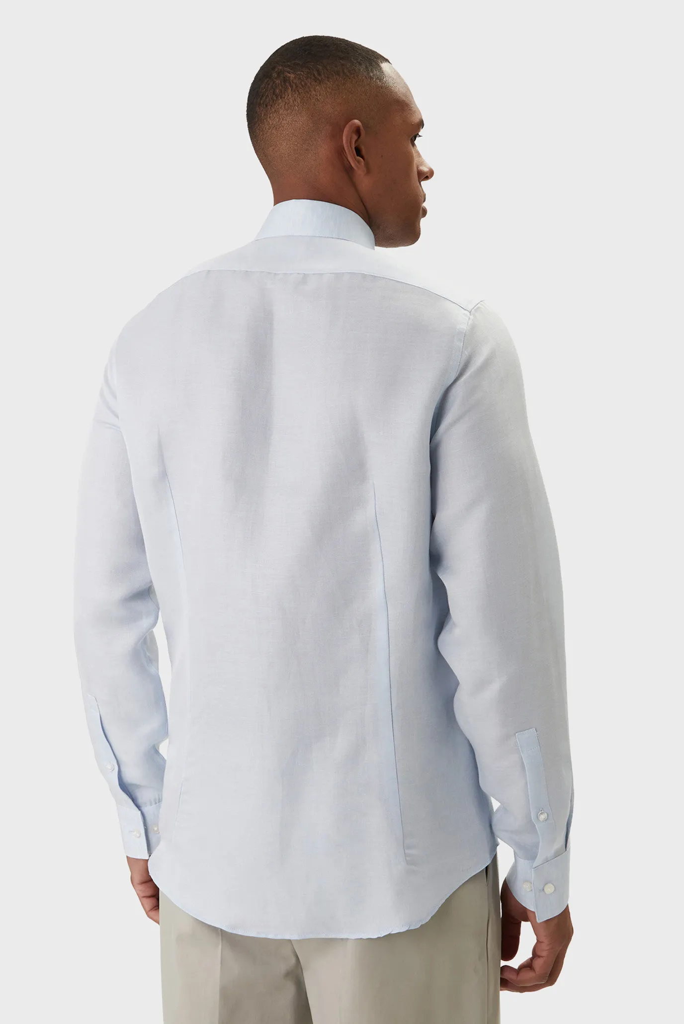 Рубашка SLIM REF LINEN BLD SLD 3