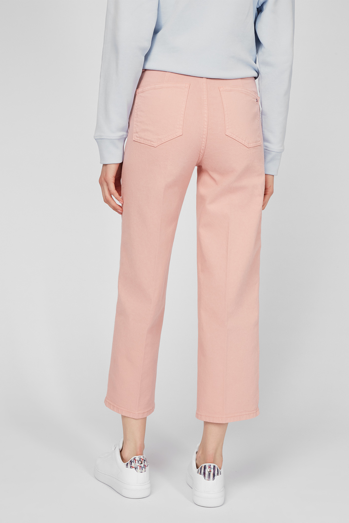 Женские розовые джинсы 4