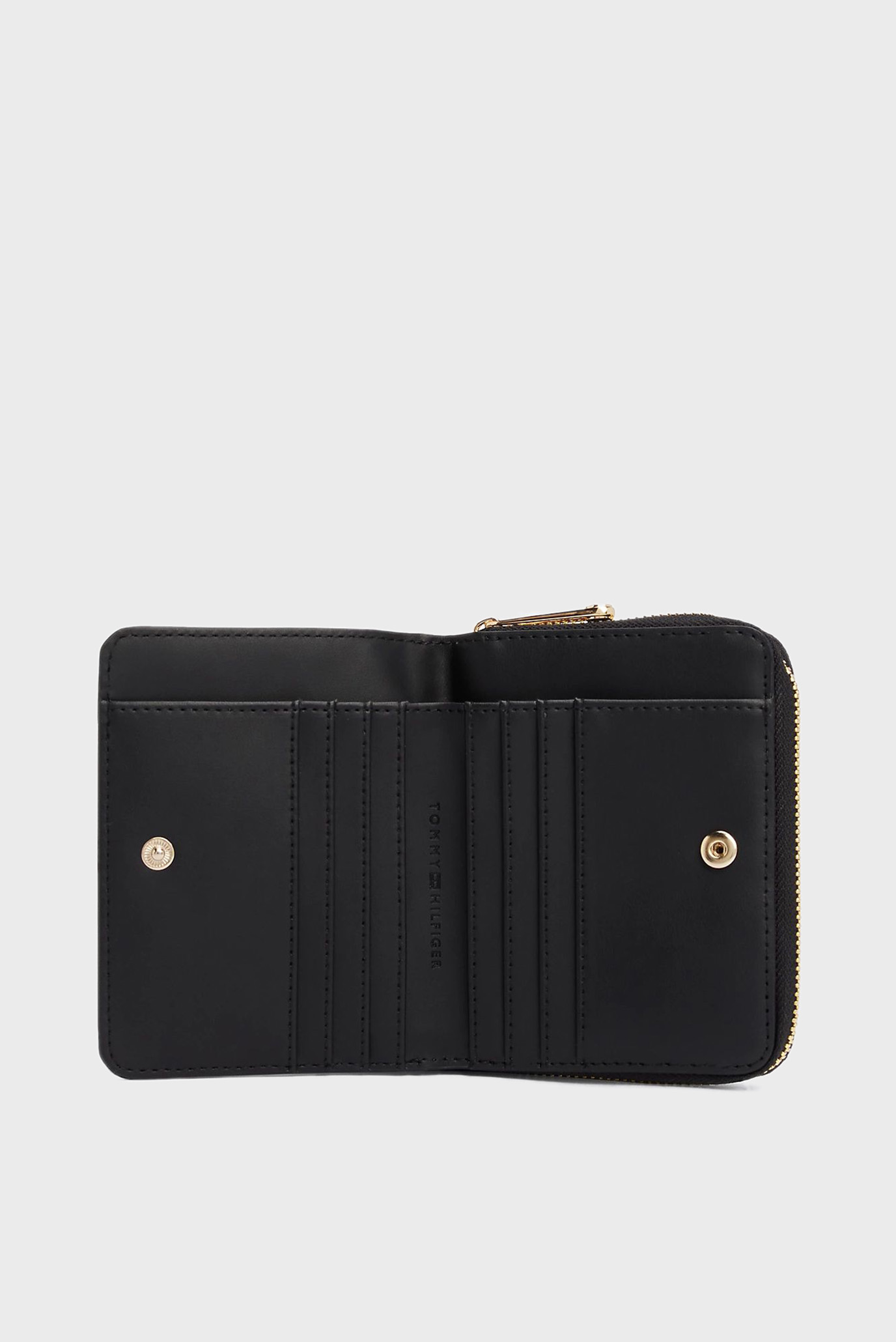 Женский черный кошелек TH SOFT LOGOTAPE MED ZA 2