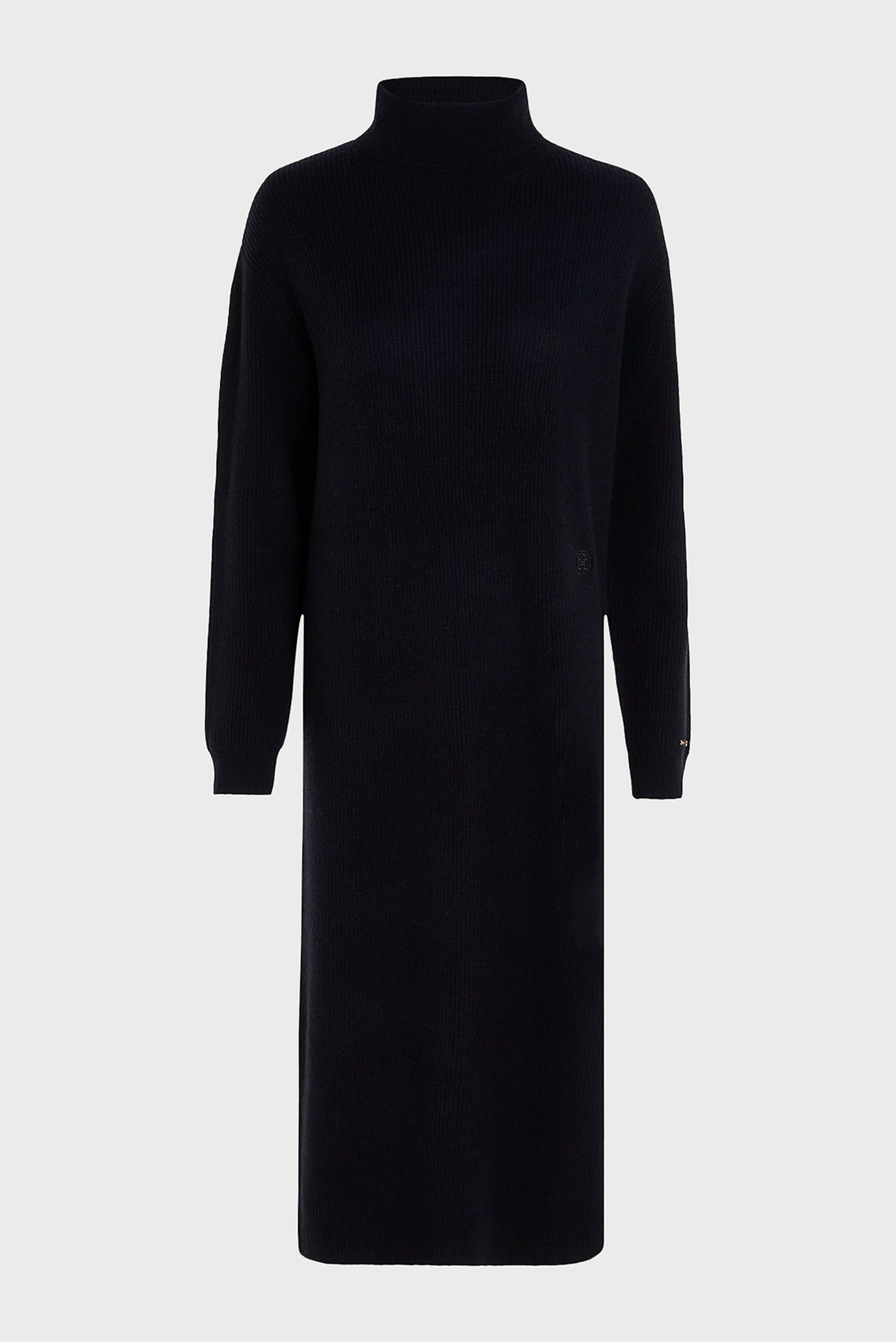 Платье MD WOOL CASH ROLL-NK MIDI DRESS 9