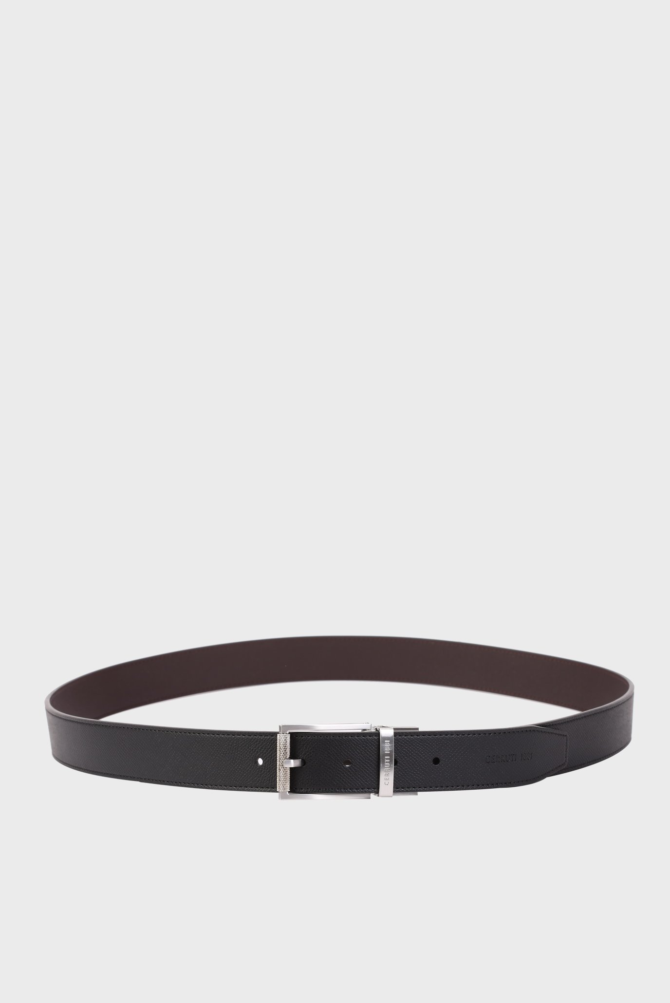 Ремень MAN BELT BELTS SS23 CERRUTI I88I -sz. 125 BLACK DA 1