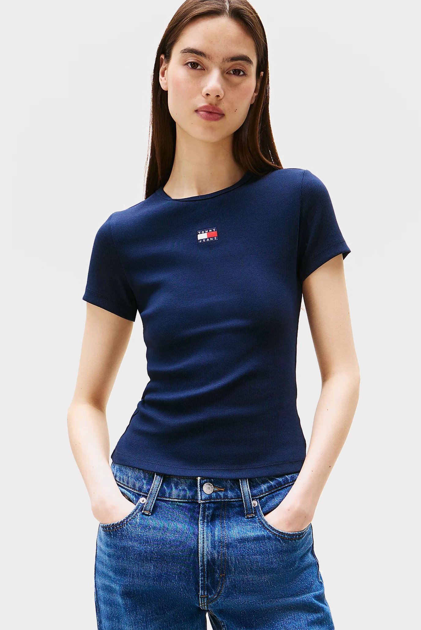 Футболка TJW SLIM BADGE RIB TEE 1