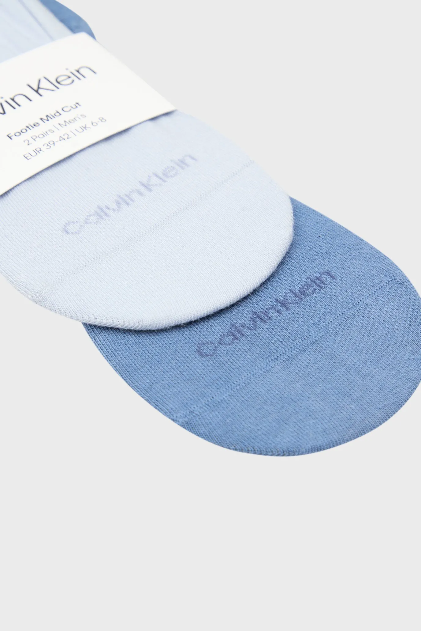 Следы/CK MEN FOOTIE MID CUT 2P 3