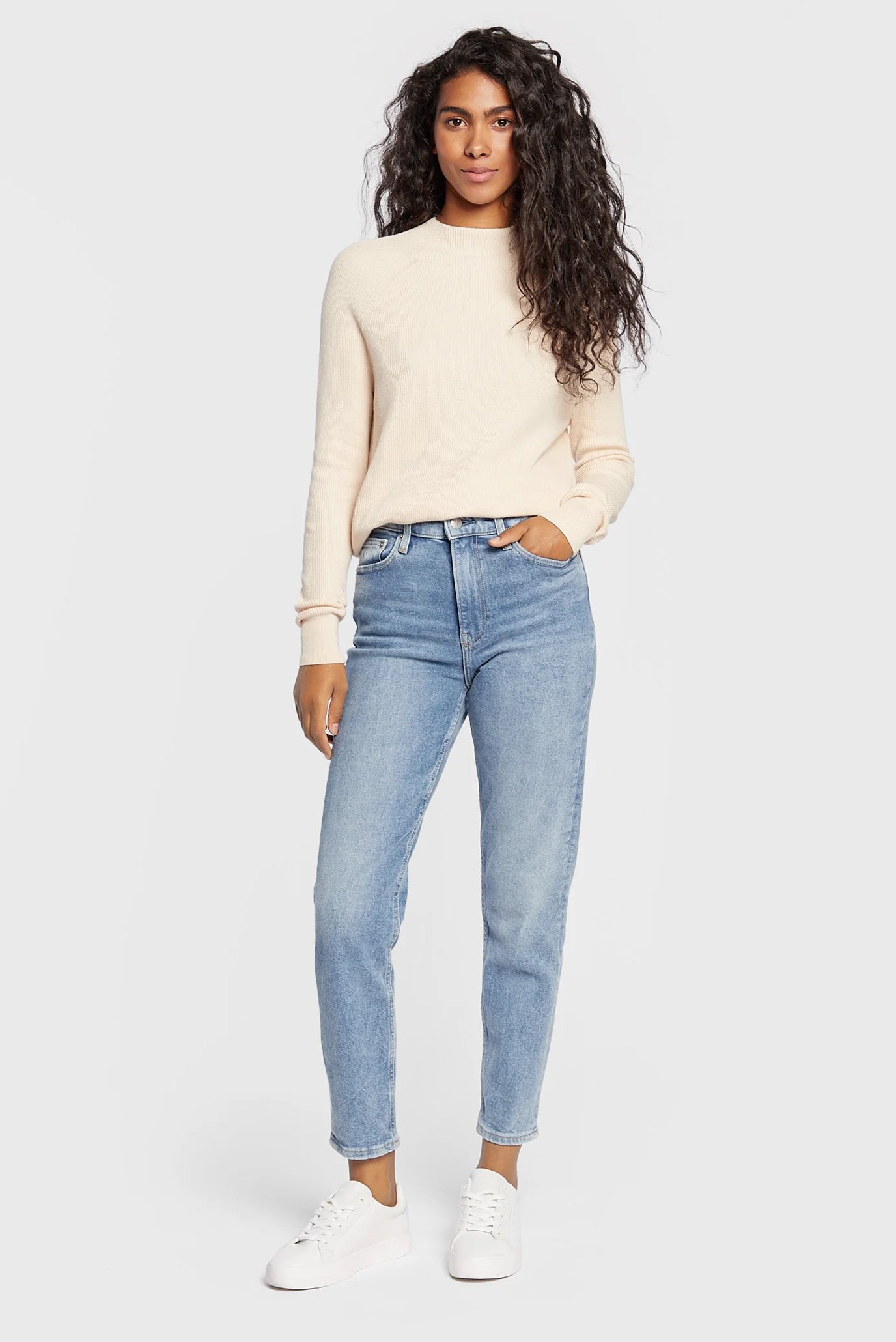 Свитер RIB MOCK NECK SWEATERCalvin Klein Свитер RIB MOCK NECK SWEATER 3