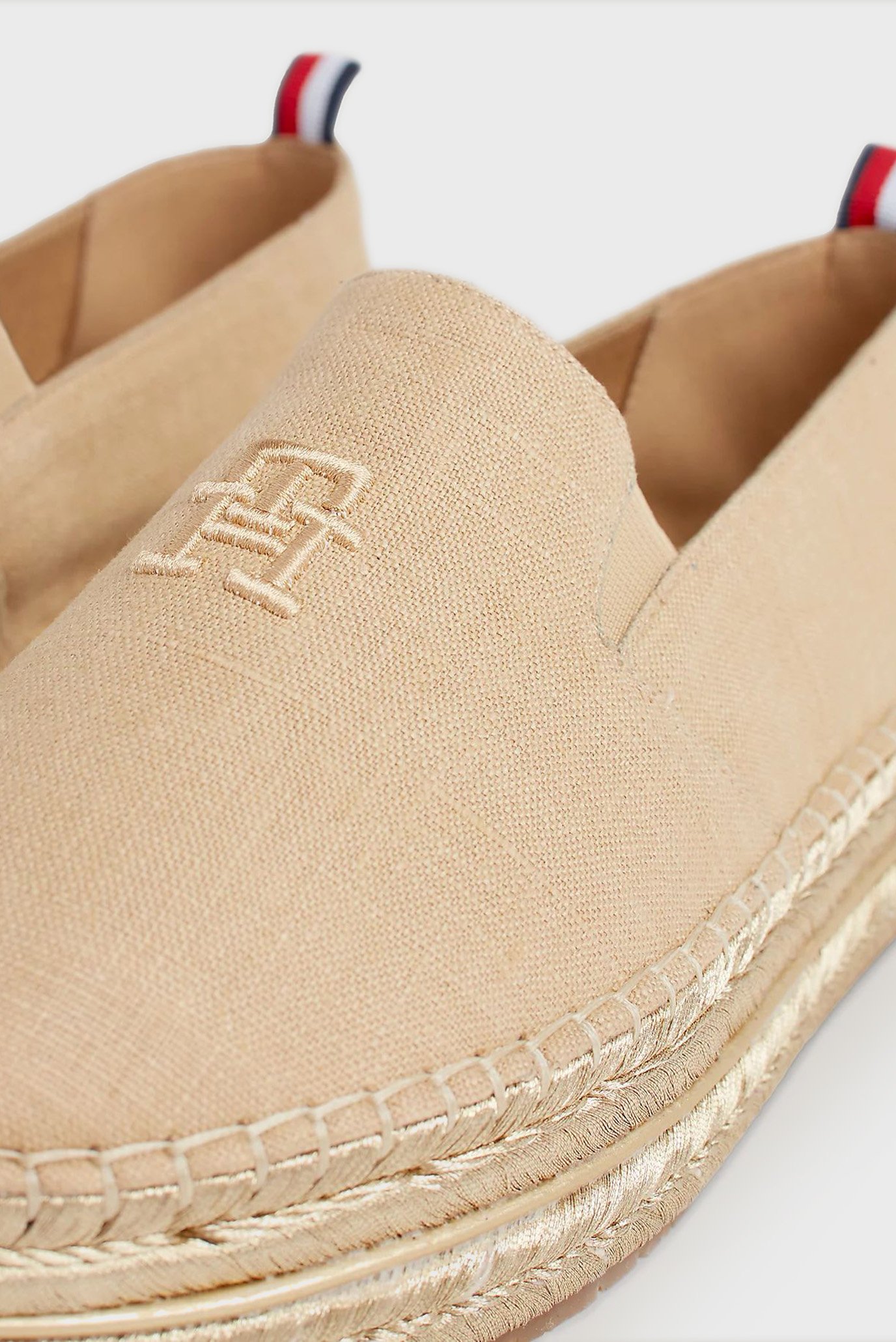 Эспадрильи TH EMBROIDERED GOLD FLATFORM 2