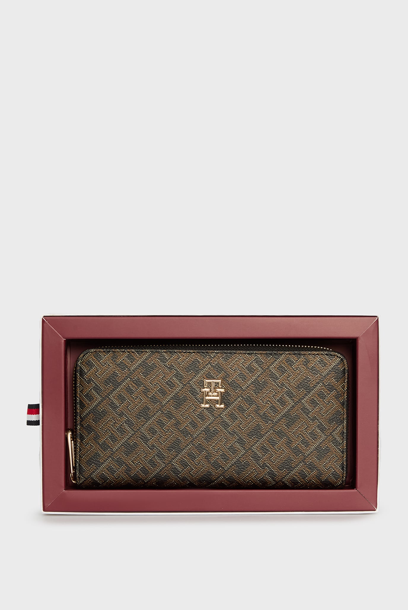 Женский черный кошелек с узором GIFTING LRG ZA MONO 5