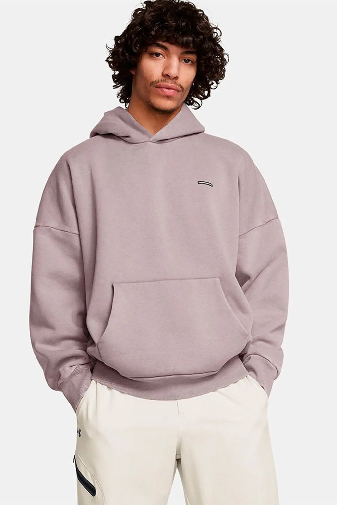 Худи/UA Icon HWT Flc Wash OS Hood 1