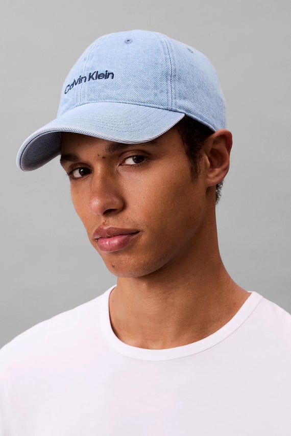 Кепка LOGO Calvin Klein EMB ON DENIM