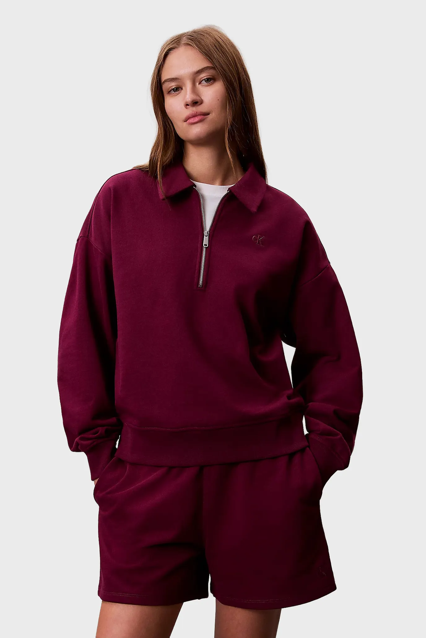 Свитшот LS ARCHIVE TERRY 1 4 ZIP POLO SW 1