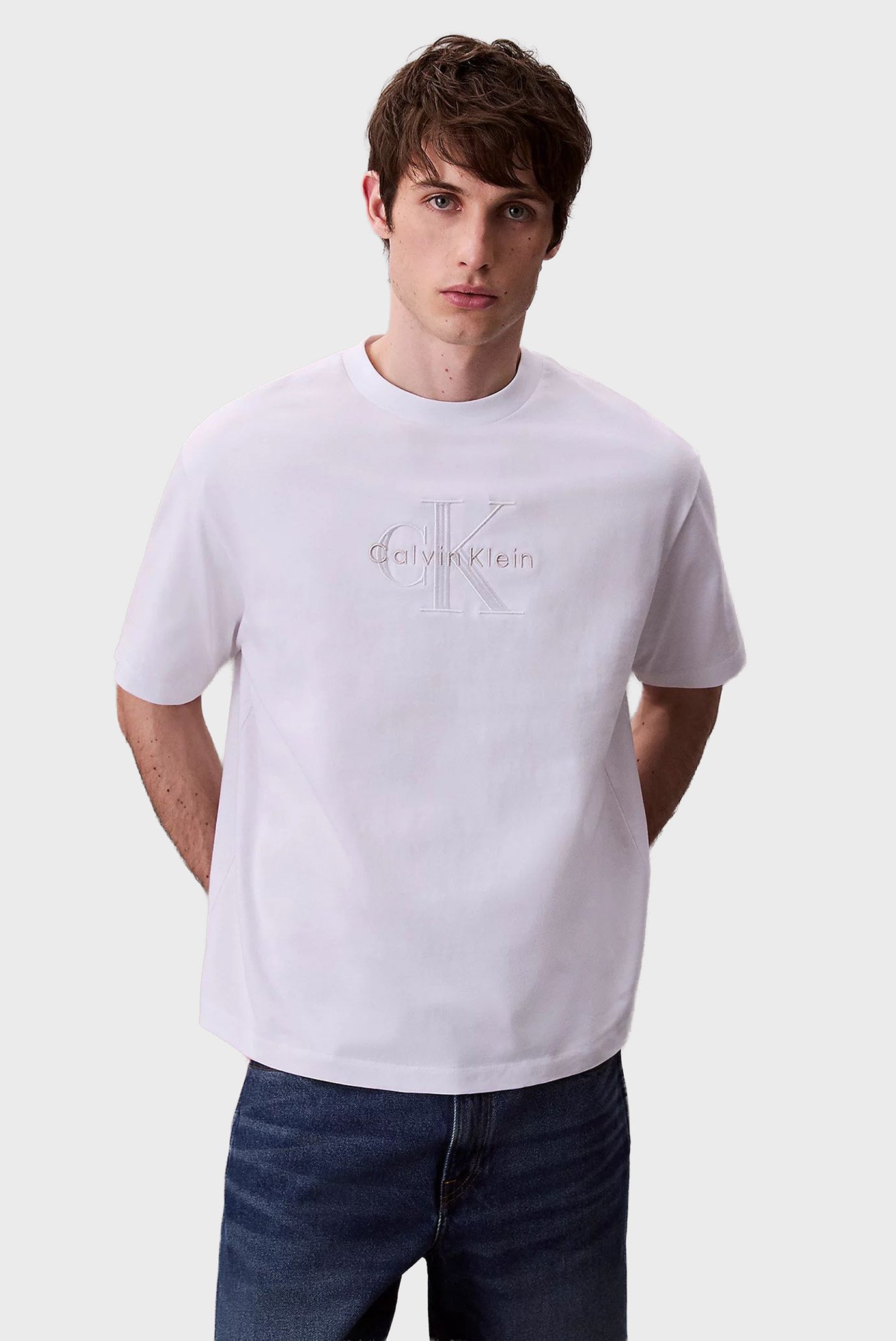 Футболка SS HI LOW EMB 16S JERSEY CN TEE 1
