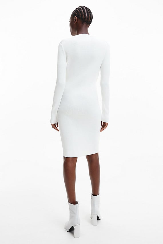 Платье ICONIC RIB MOCK NECK DRESS