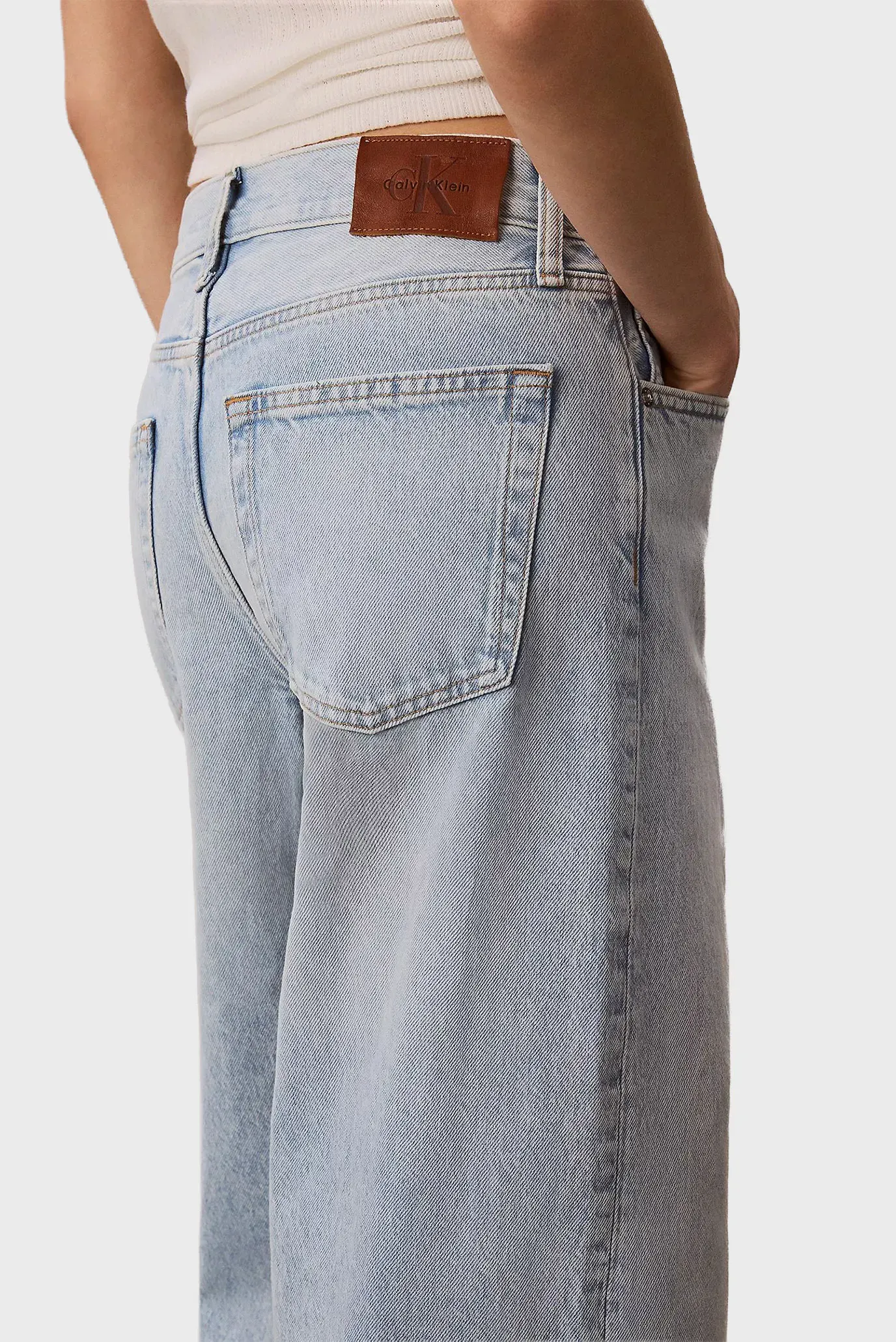 Джинсы LOW RISE BAGGY INDIGO STONE 6