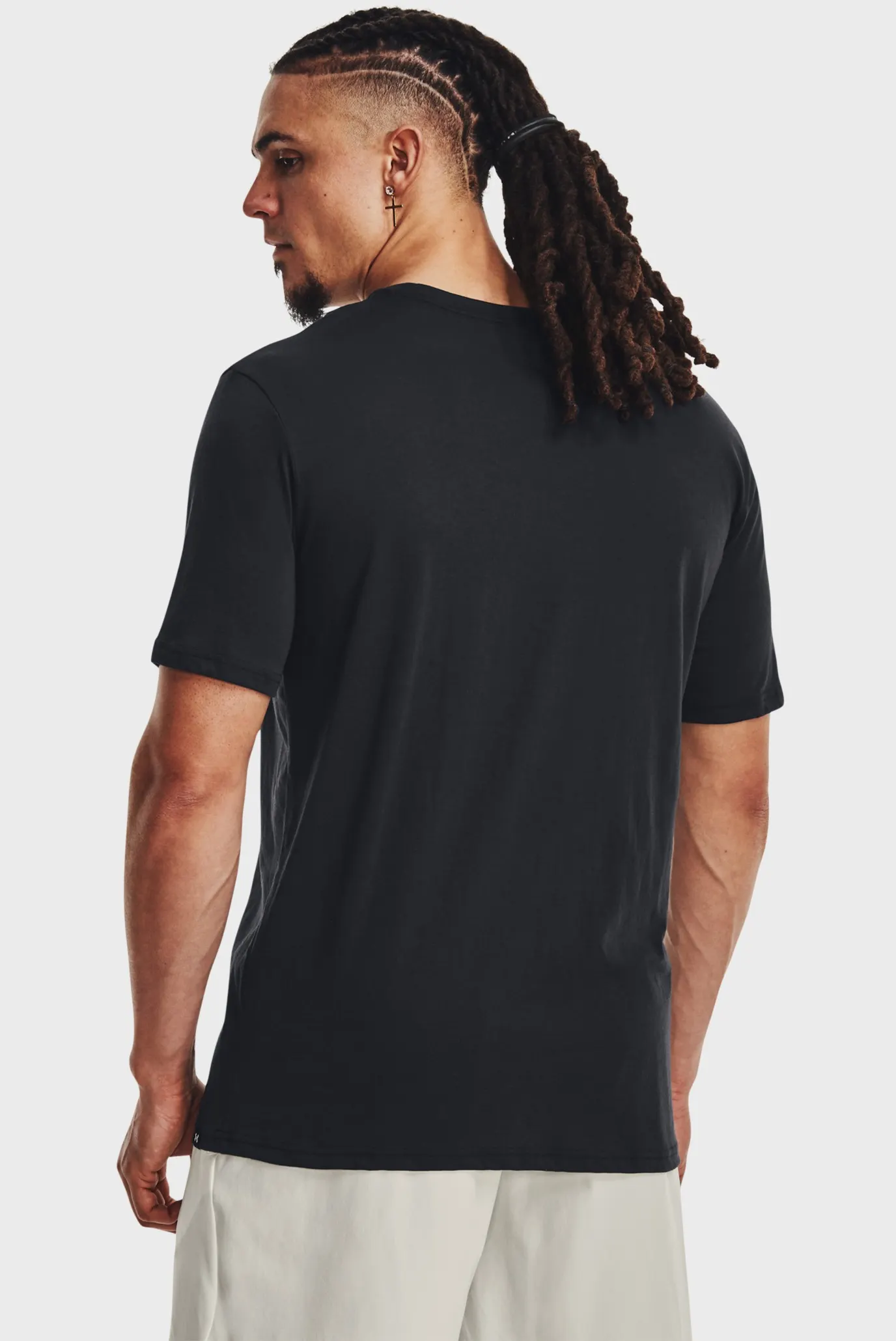 Мужская черная футболка UA PJT ROCK TRAINING SS 9