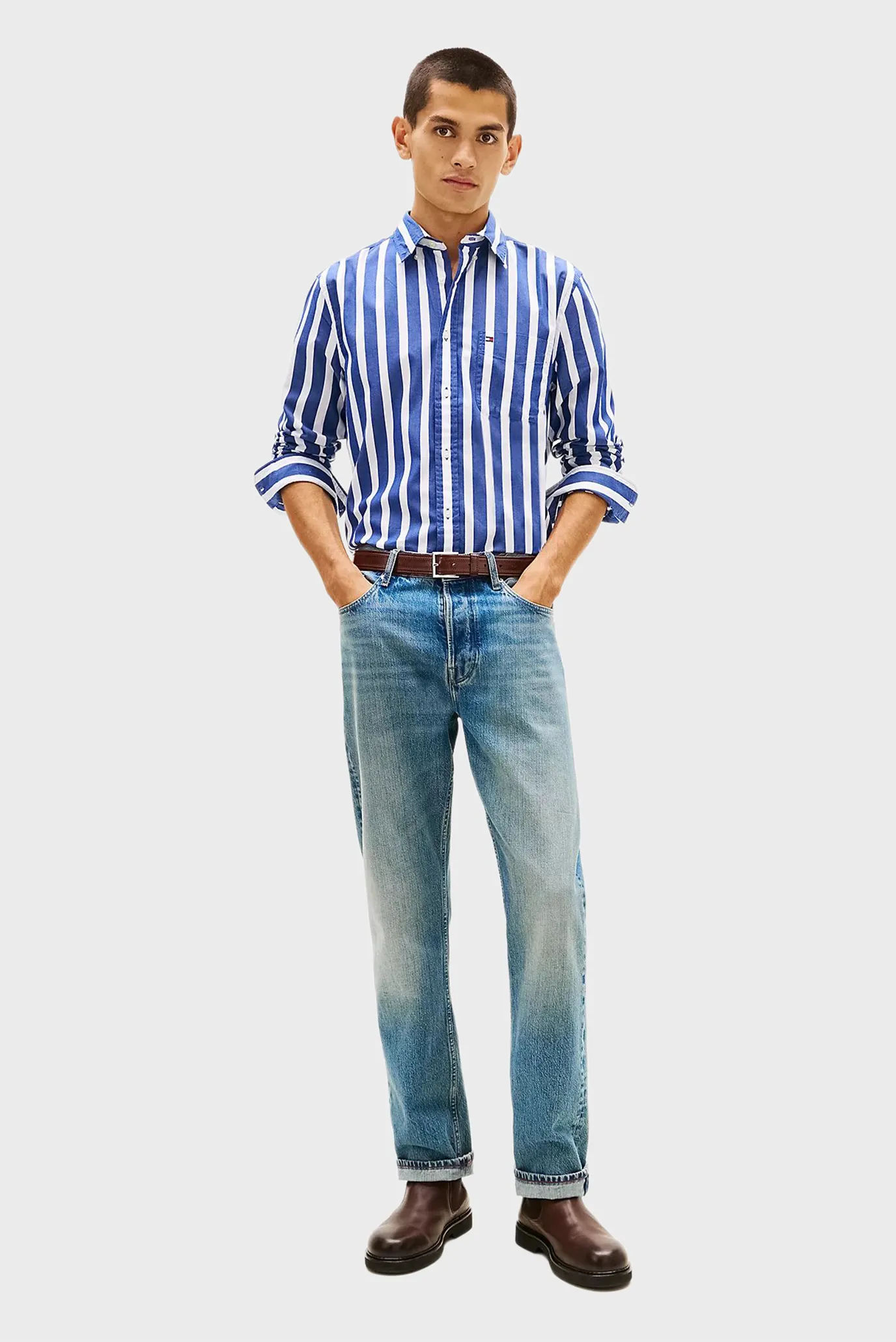Рубашка FLEX POPLIN BOLD STRIPE SHIRT 2