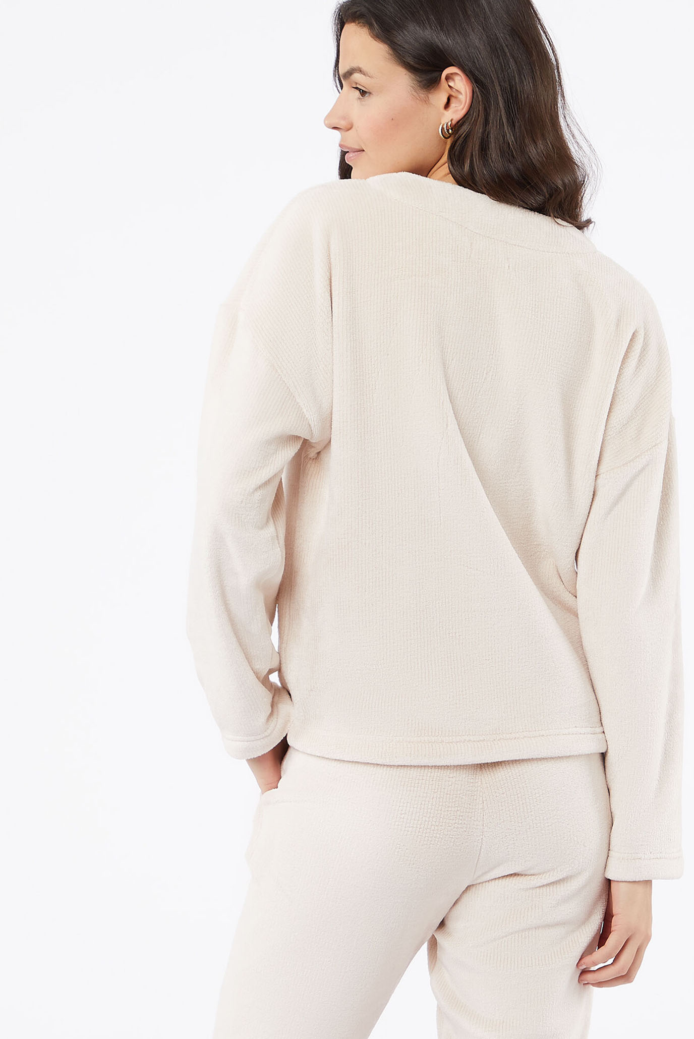 Женский бежевый свитшот MIMI 2