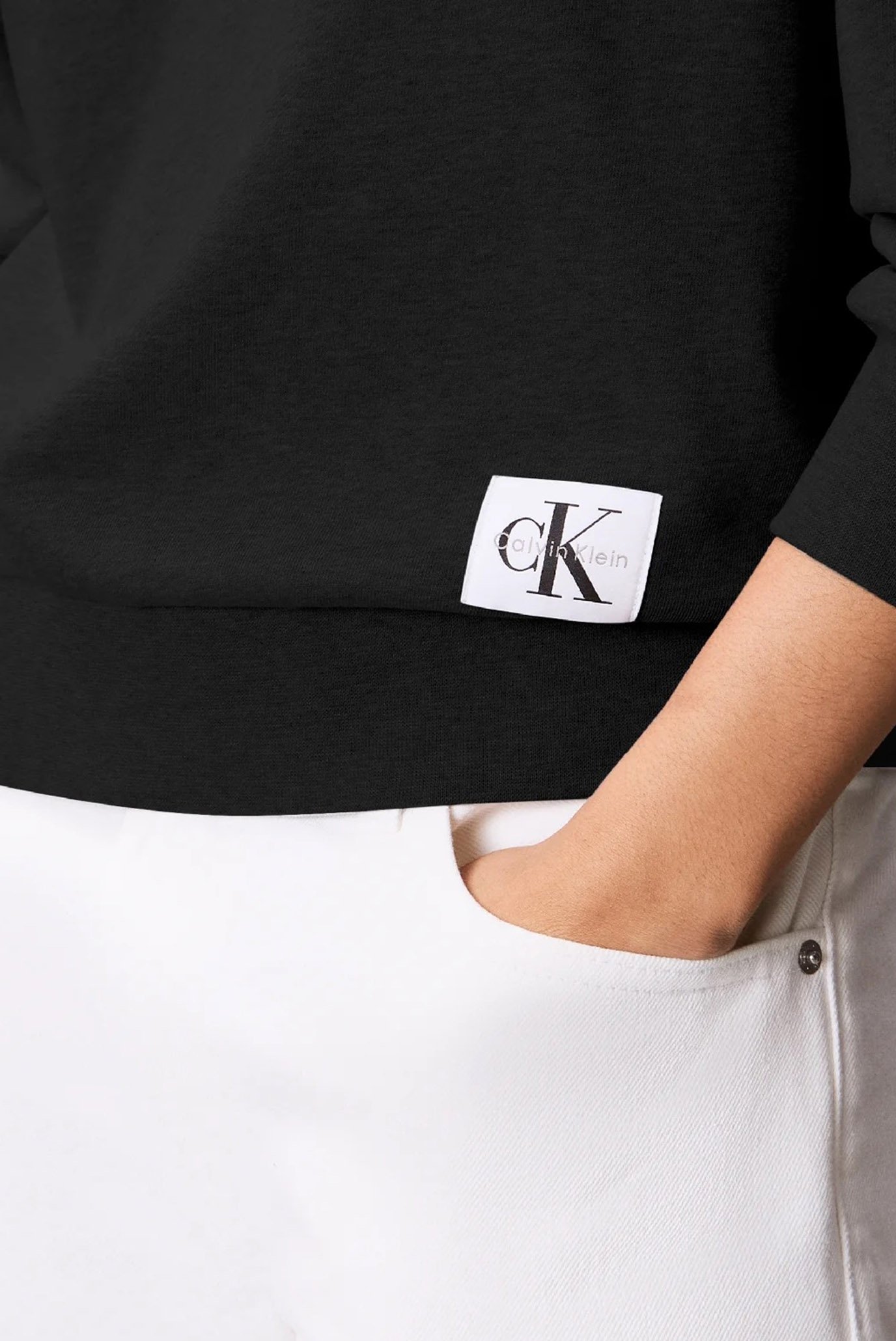 Свитшот A- LS BADGE LOGO TERRY CREW NK 5