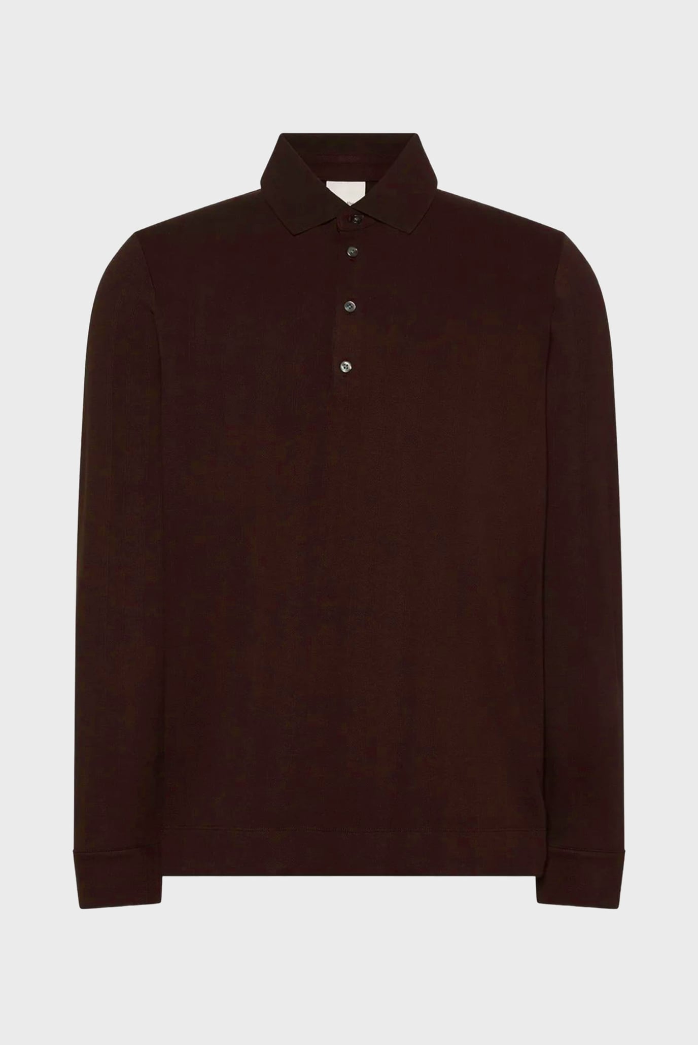 Поло с длинным рукавом LS JACQUARD WOOL POLO 1